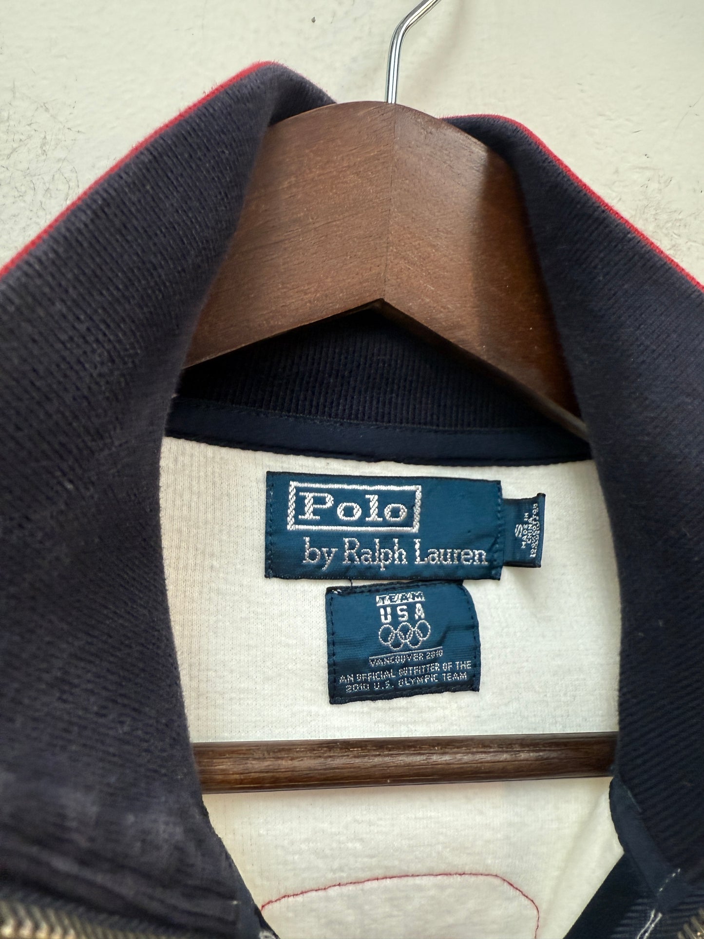 Vintage Polo Ralph Lauren 2010 Olympics Quarter Zip