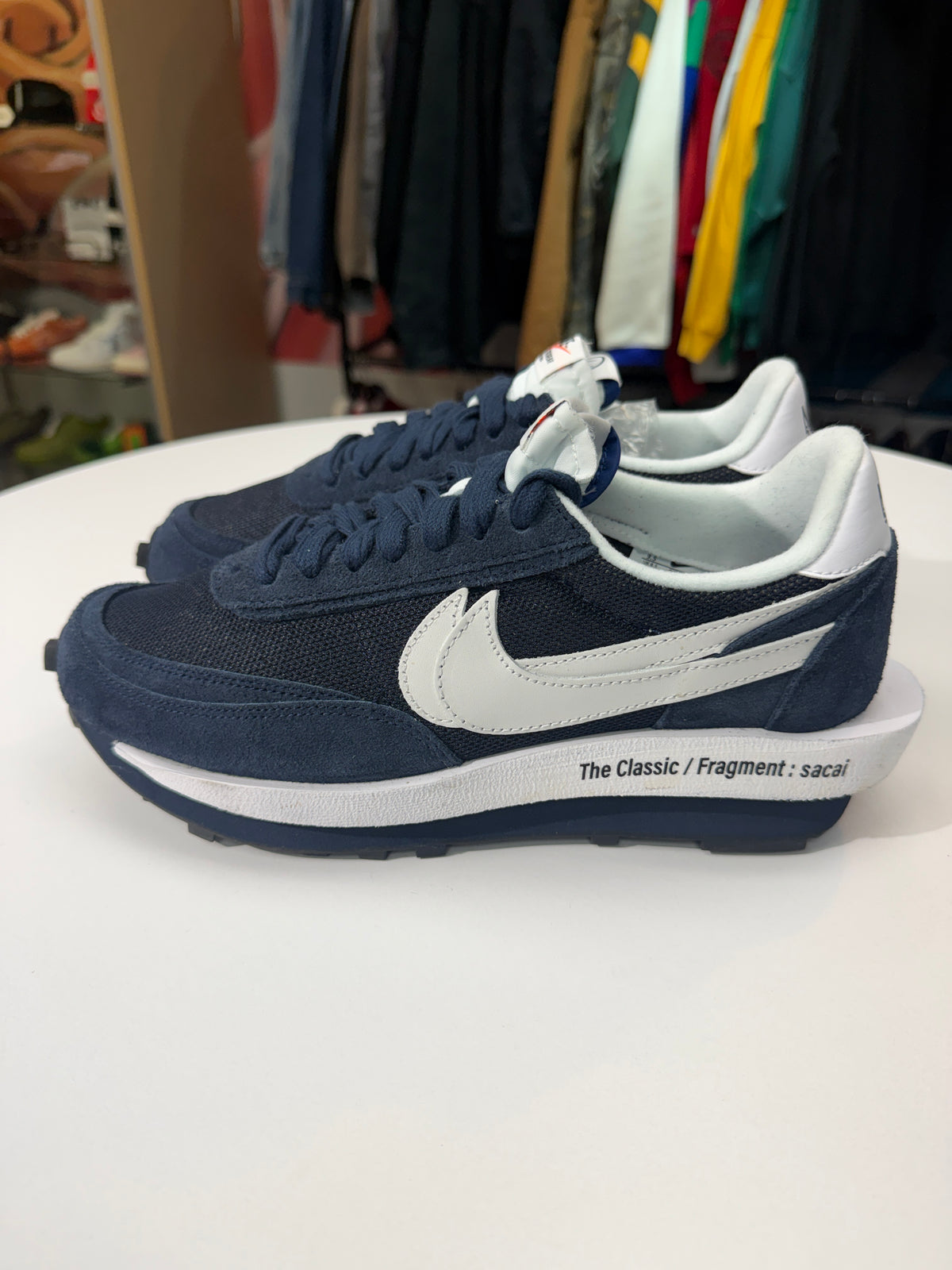 Preowned Sacai Fragment Blue Void LD Waffle