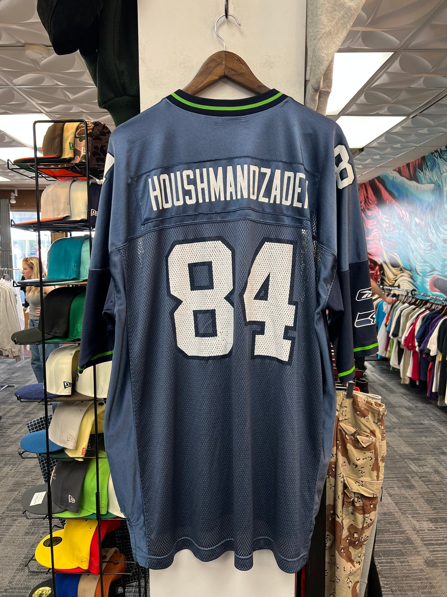 Reebok Seahawks T.J. Houshmandzadeh Jersey