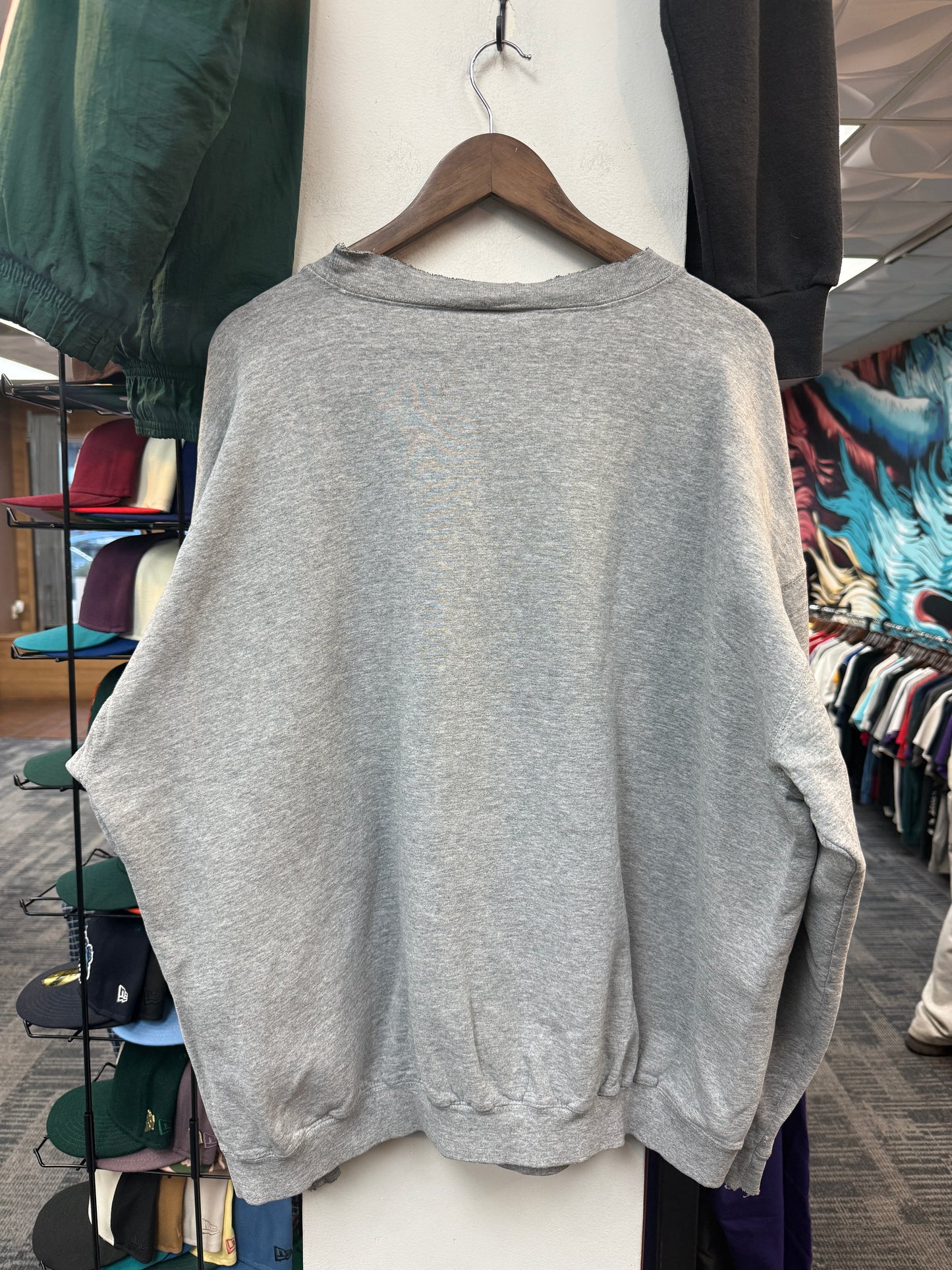 Vintage Nike Green Swoosh Crewneck