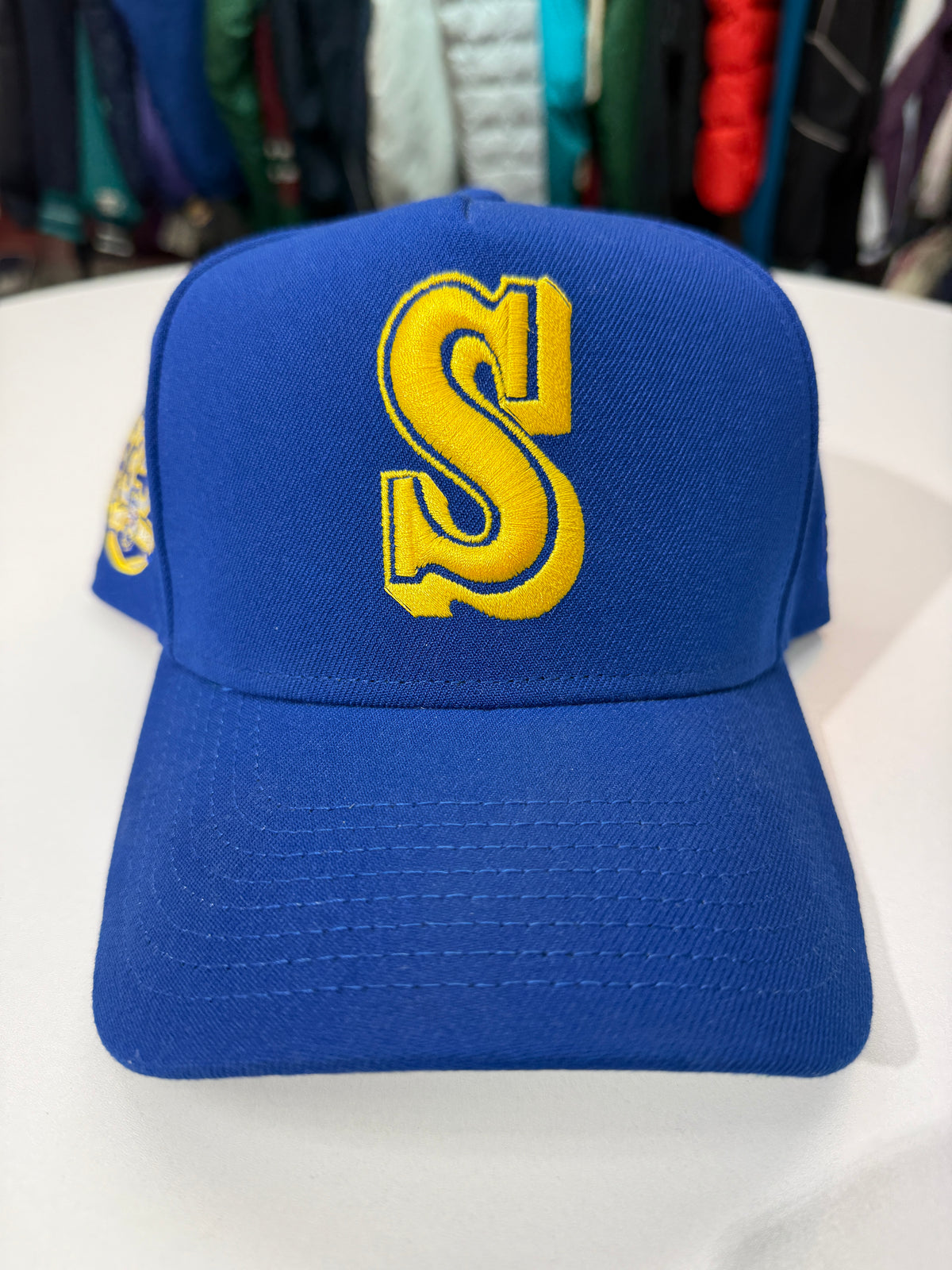 Mariners Blue & Yellow Throwback Snap