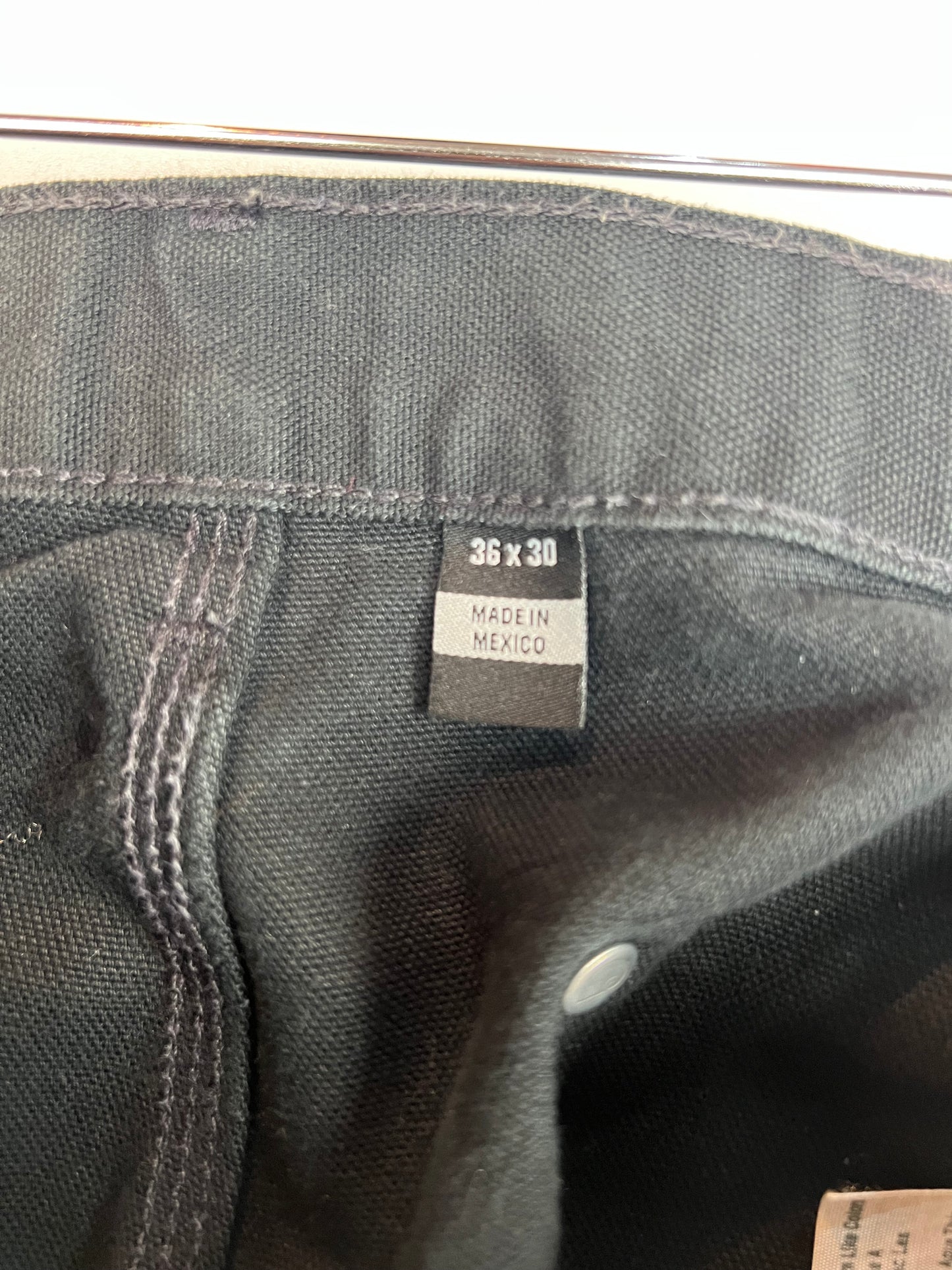 Carhartt Double Knee Black Cargo Pants