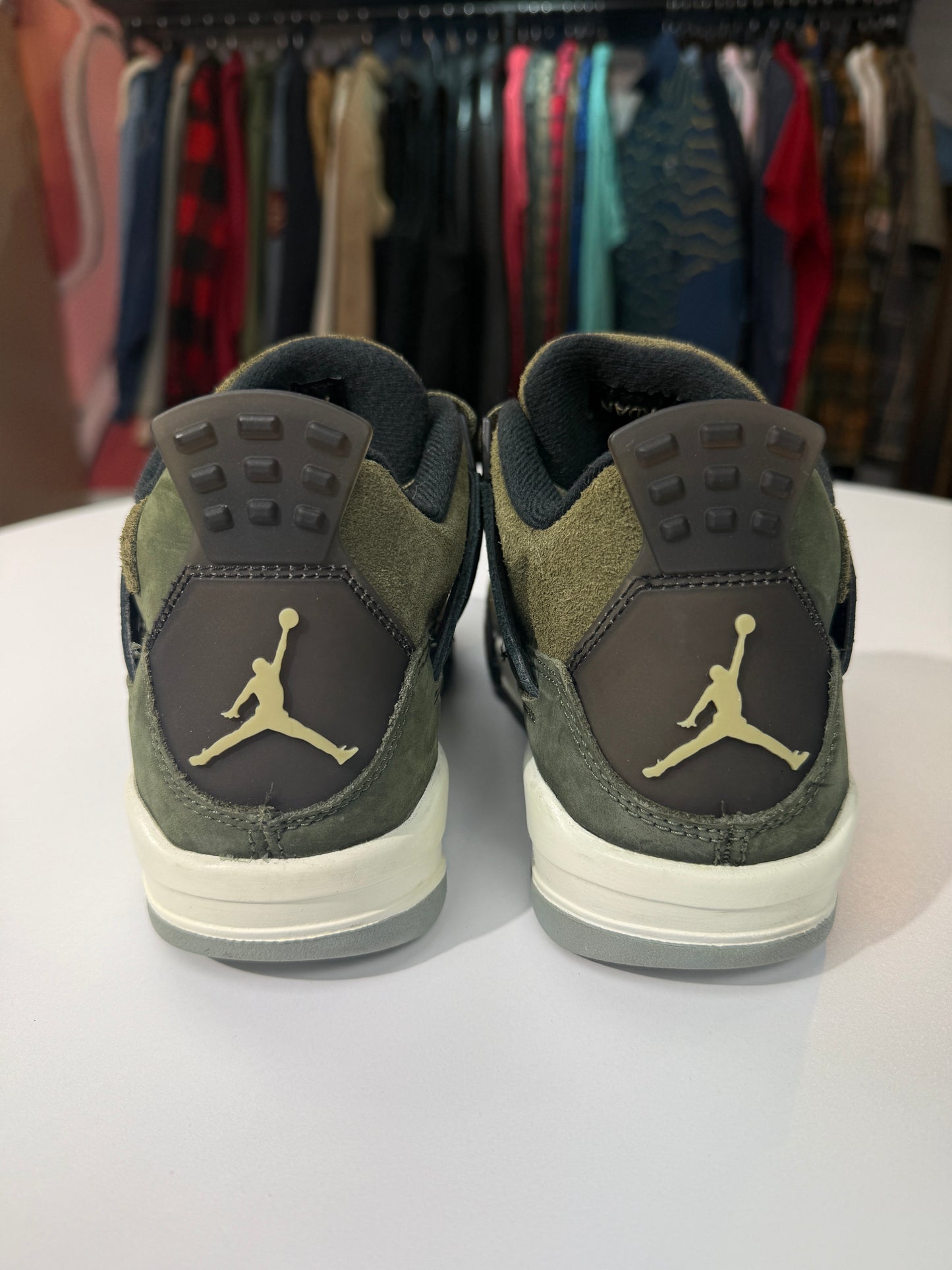 Preowned Craft Medium Olive Jordan 4