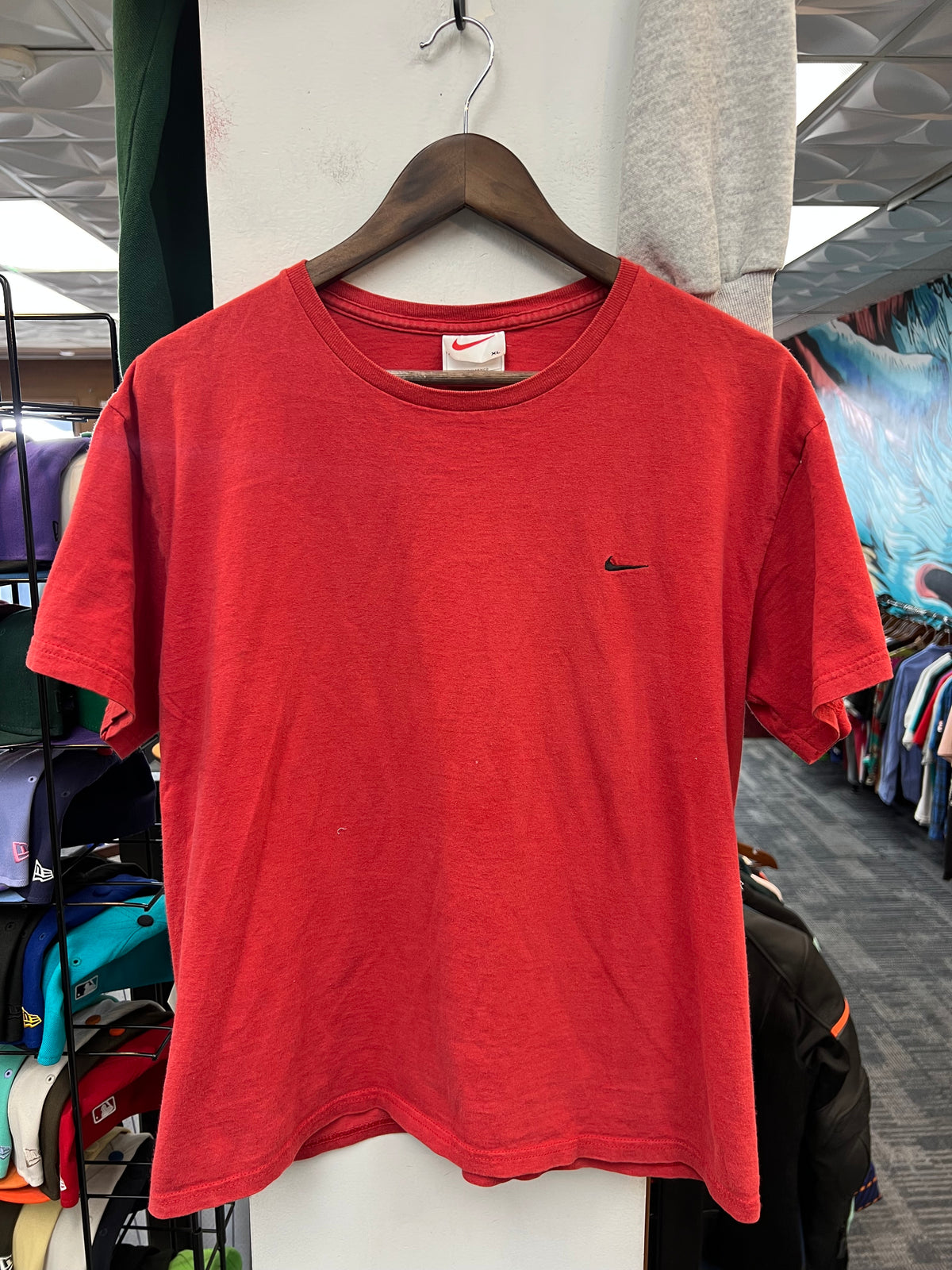 Vintage Red Nike Tee