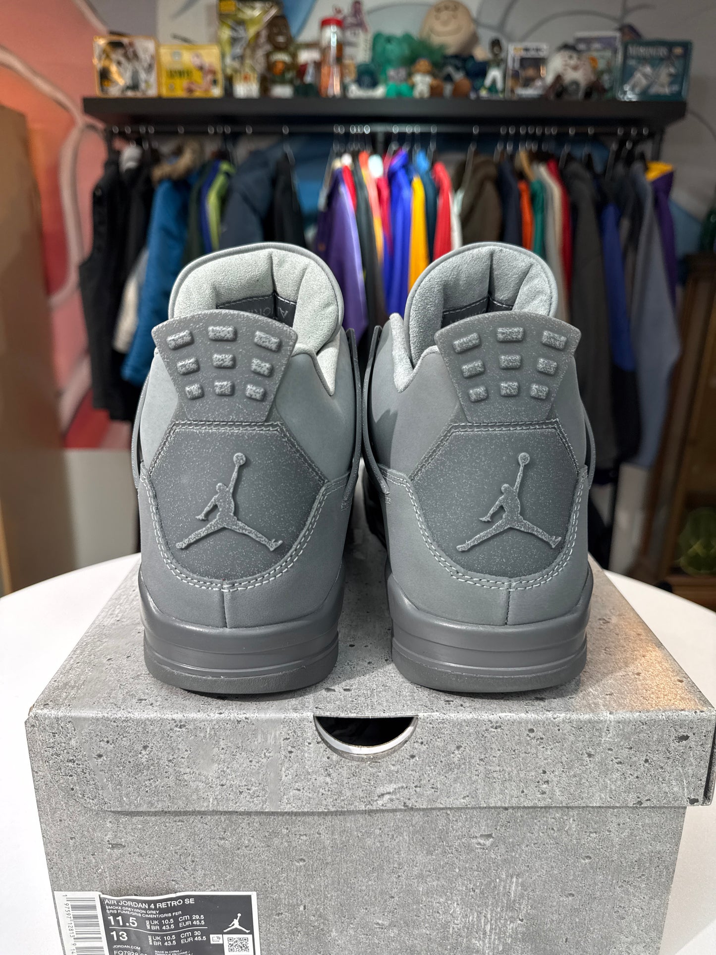 New Jordan 4 Paris Olympics Wet Cement