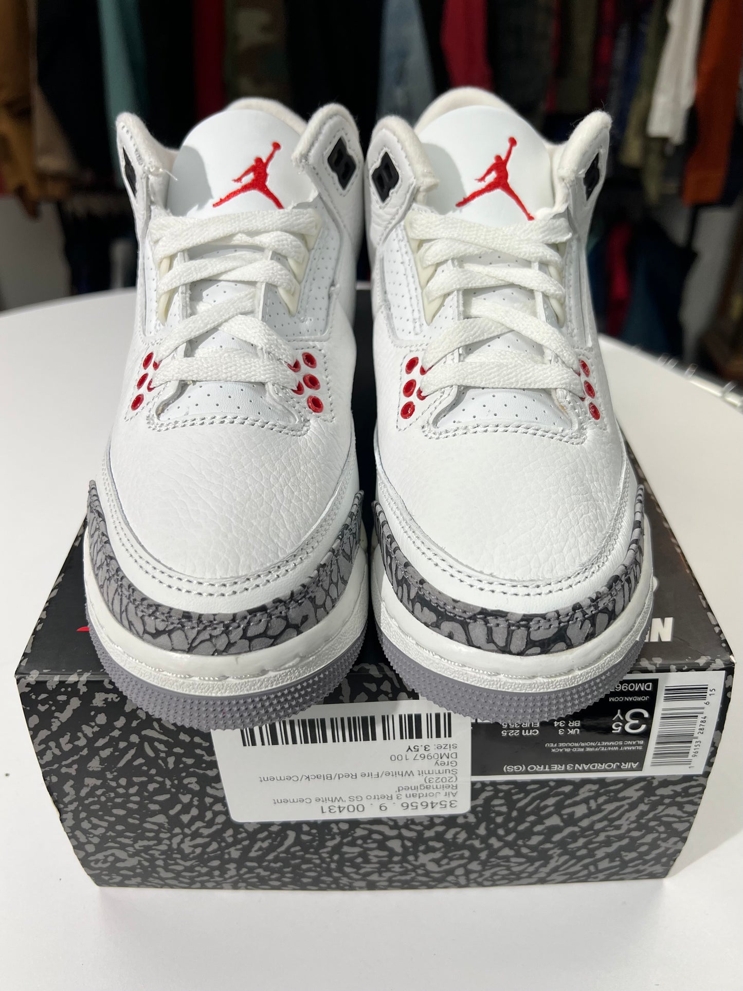 New Jordan 3 White Cement Reimagined