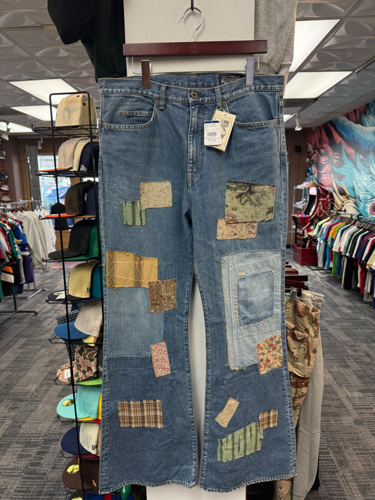 Kapital 14oz Denim Okabellbo Flare Jeans