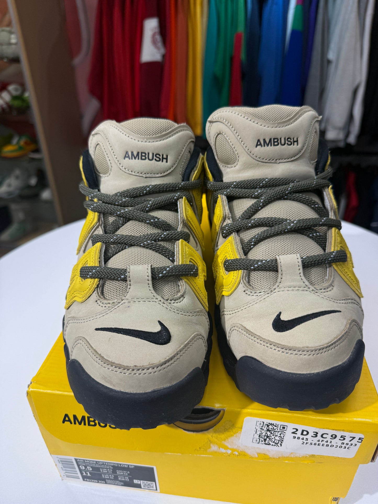 Preowned AMBUSH Limestone Air Uptempo Low