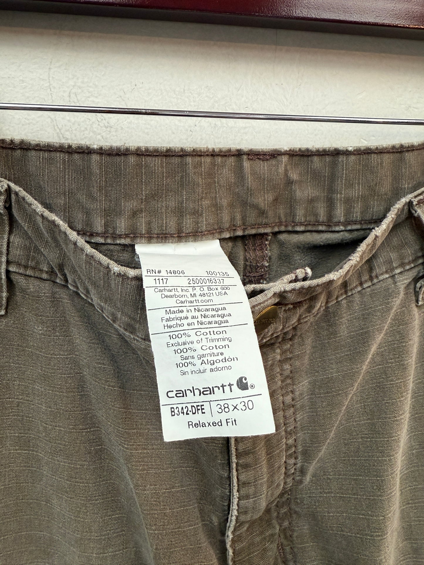 Carhartt Brown Cargo Pants