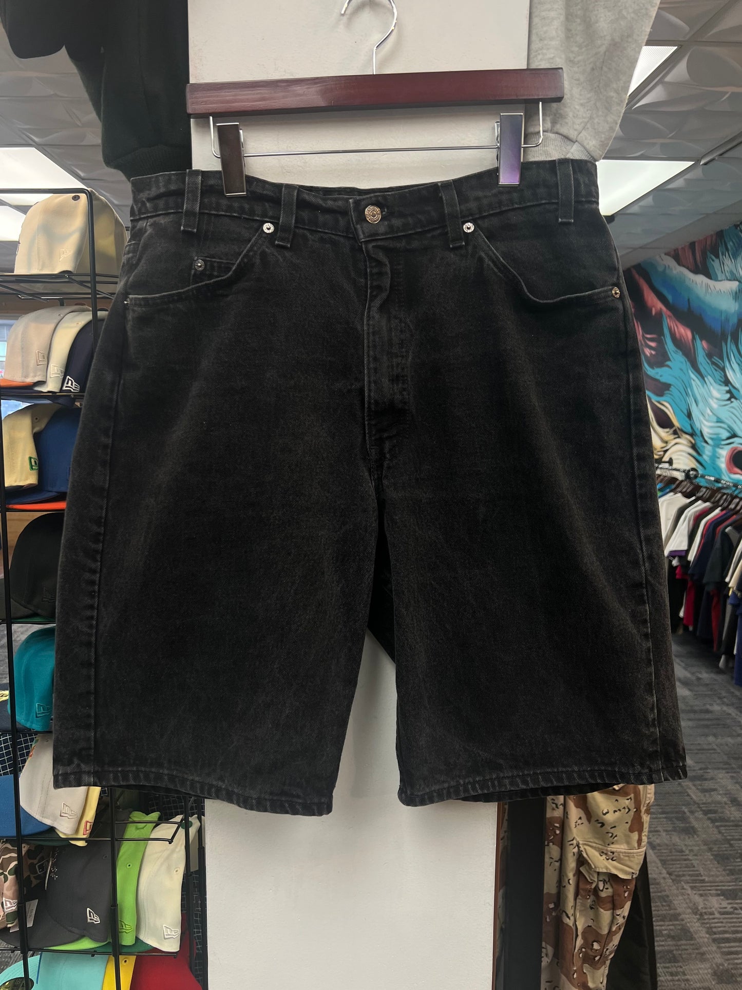 Vintage Orange Tab Levi’s 550 Jorts