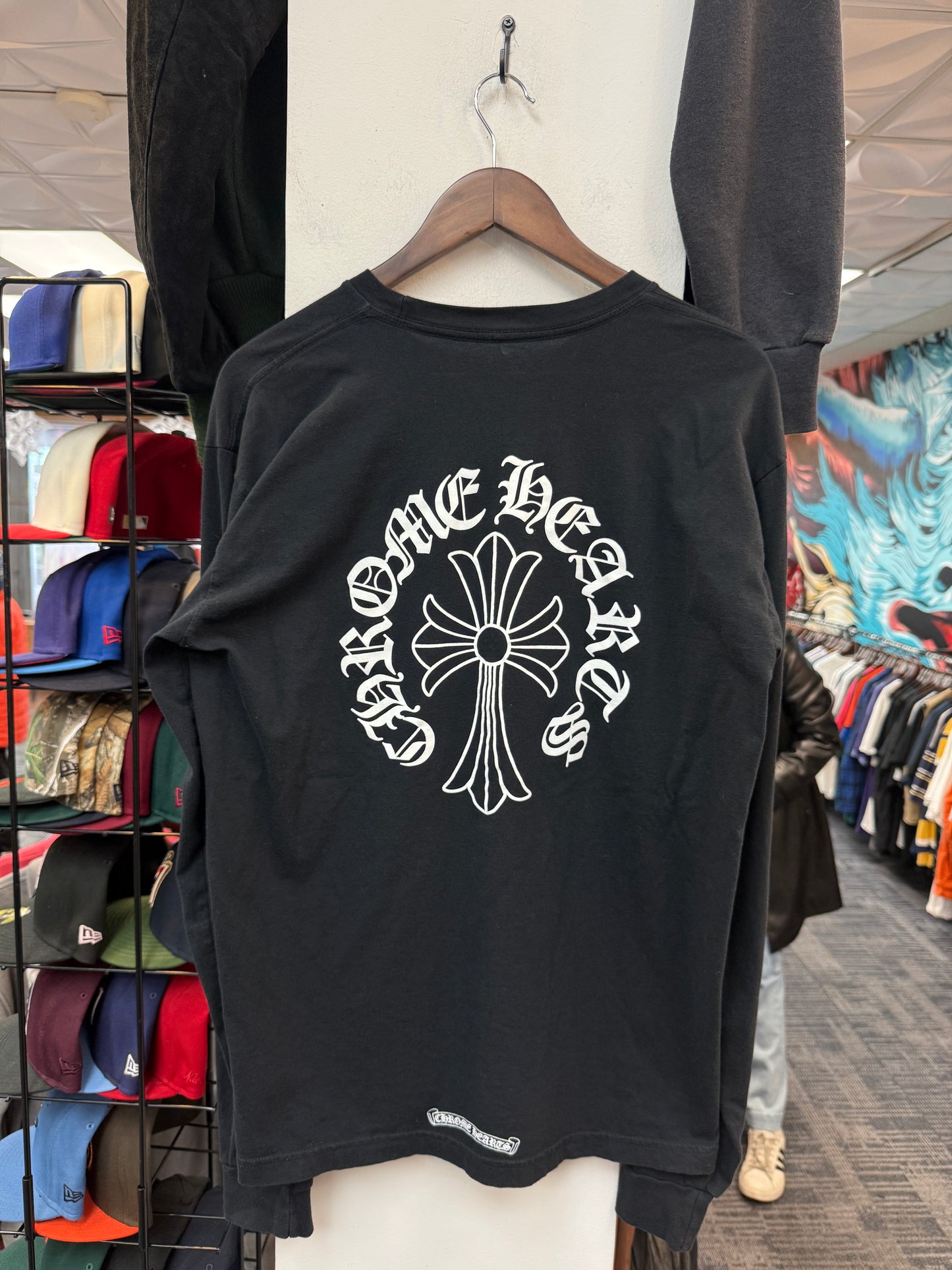 Chrome Hearts Neck Logo Pocket L/S