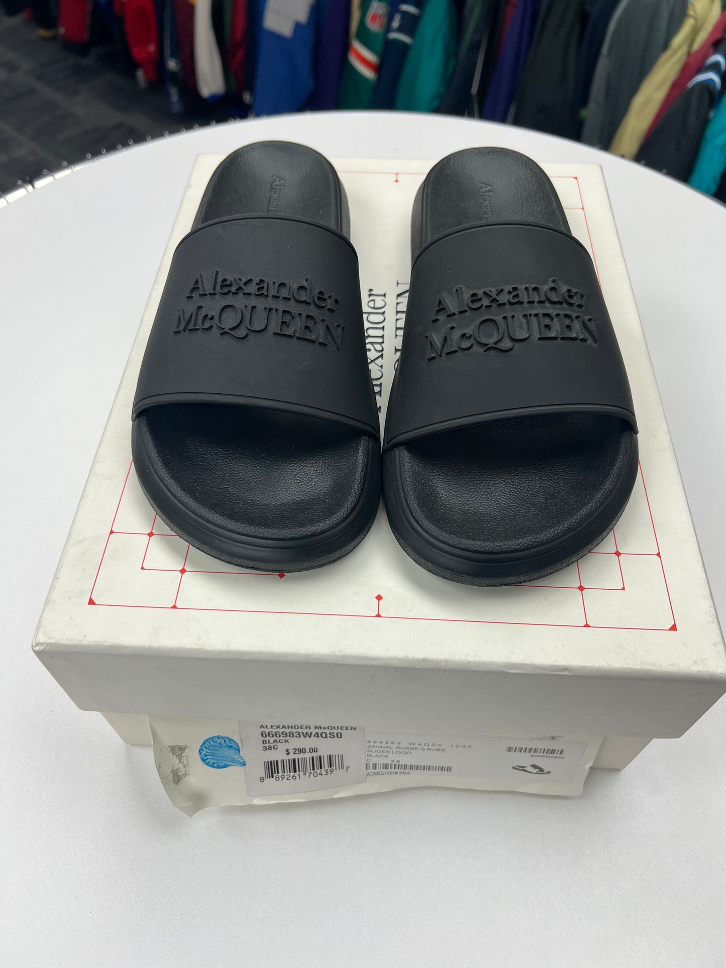 New Alexander McQueen Pool Slides