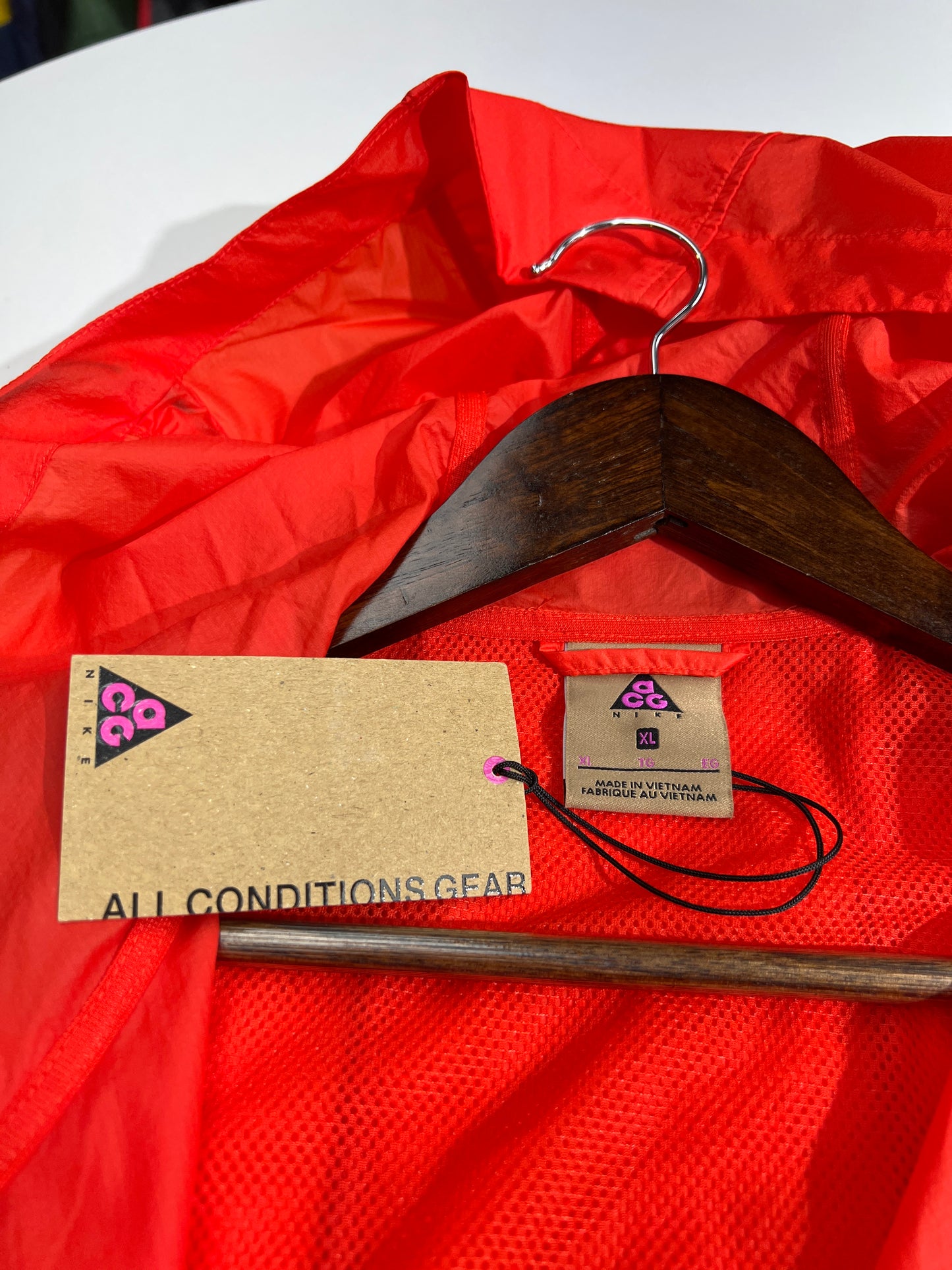 Nike ACG Womens Habanero Red Jacket