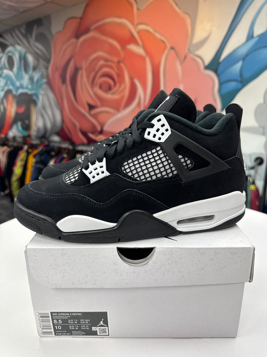 New Jordan 4 White Thunder
