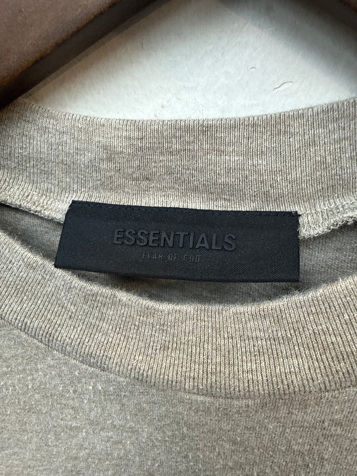 Fear of God Essentials Tan Tee