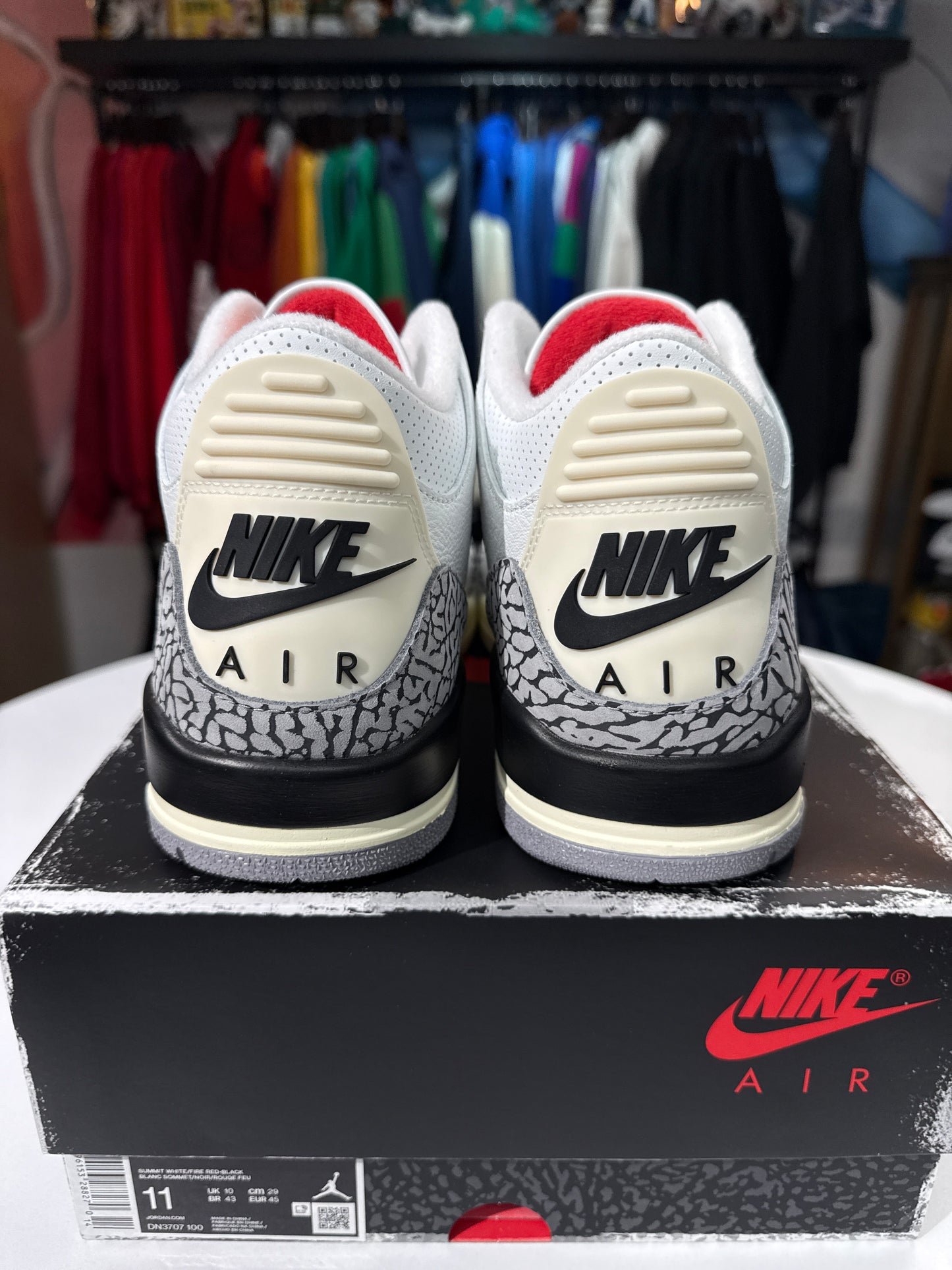 New Jordan 3 White Cement Reimagined