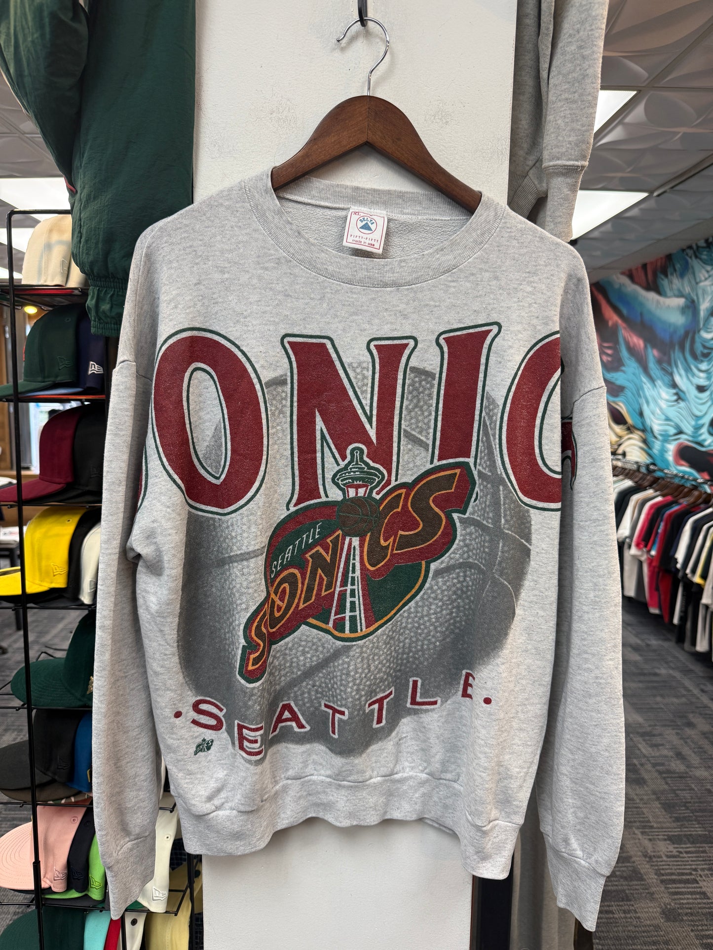 Vintage Sonics Jumbo Logo Crewneck