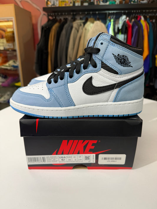 Preowned University Blue Jordan 1