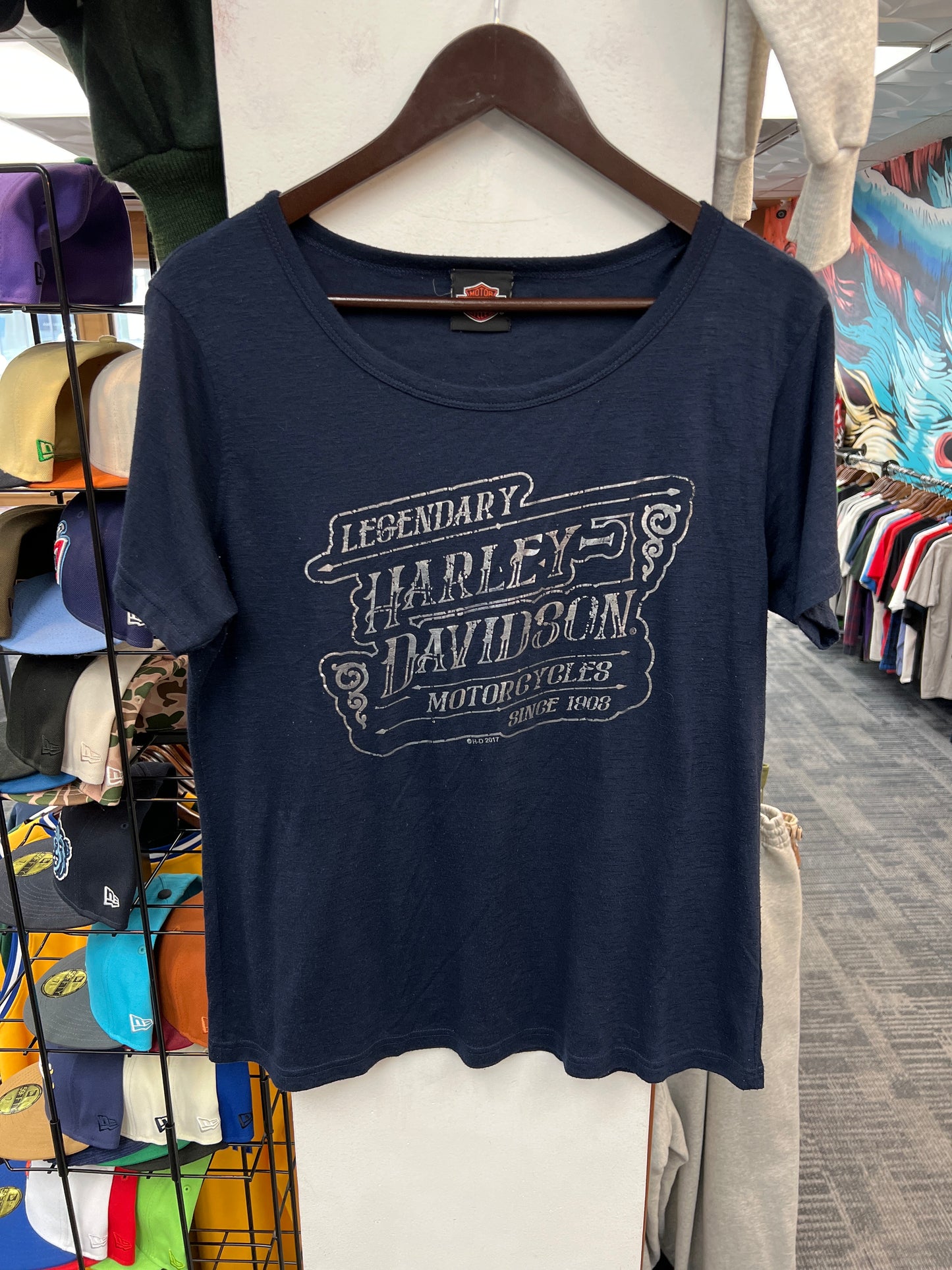 Harley Davidson Legendary Motorcycles Graphic Tee