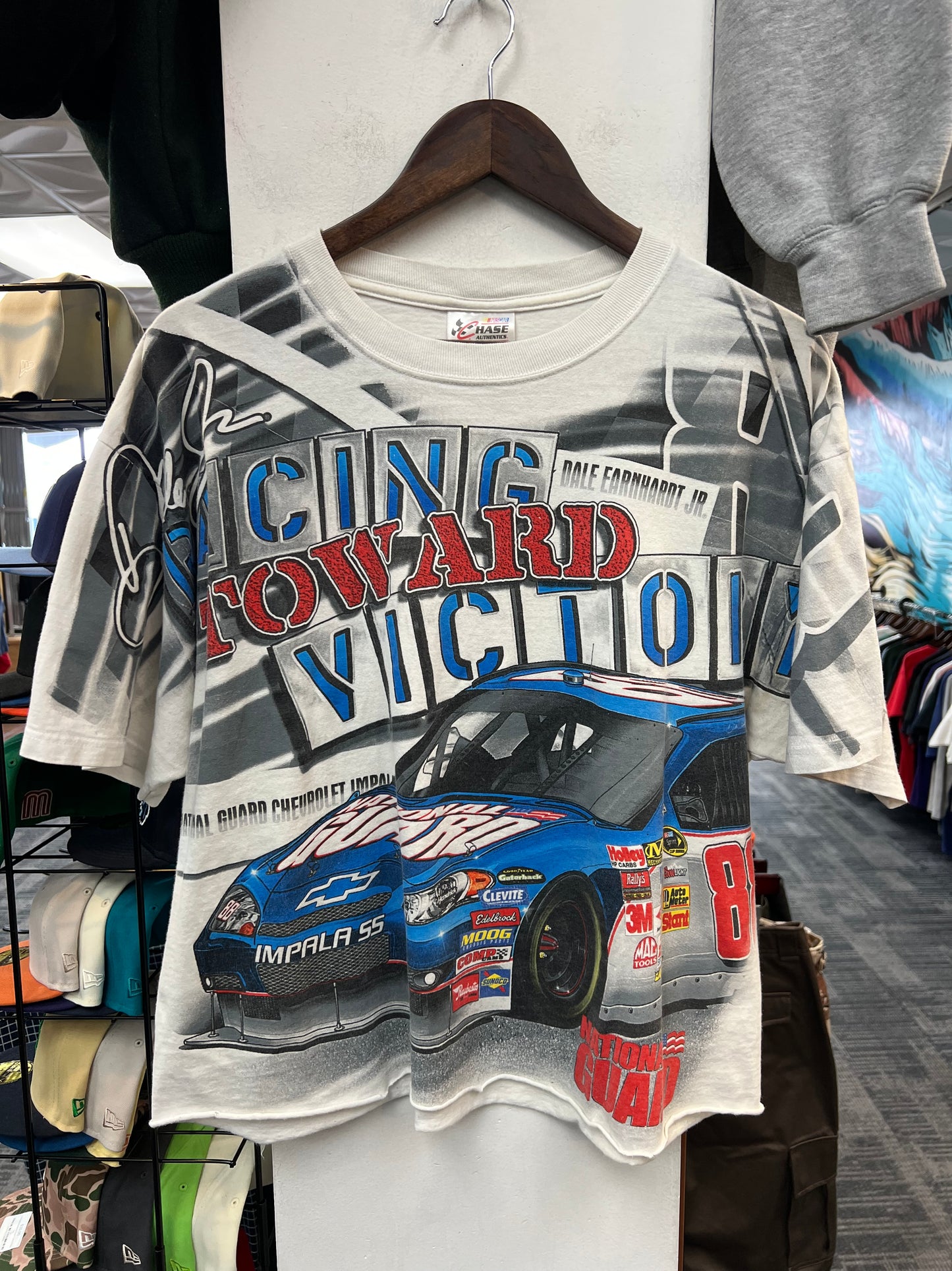 Vintage NASCAR Dale Earnhardt National Guard Tee