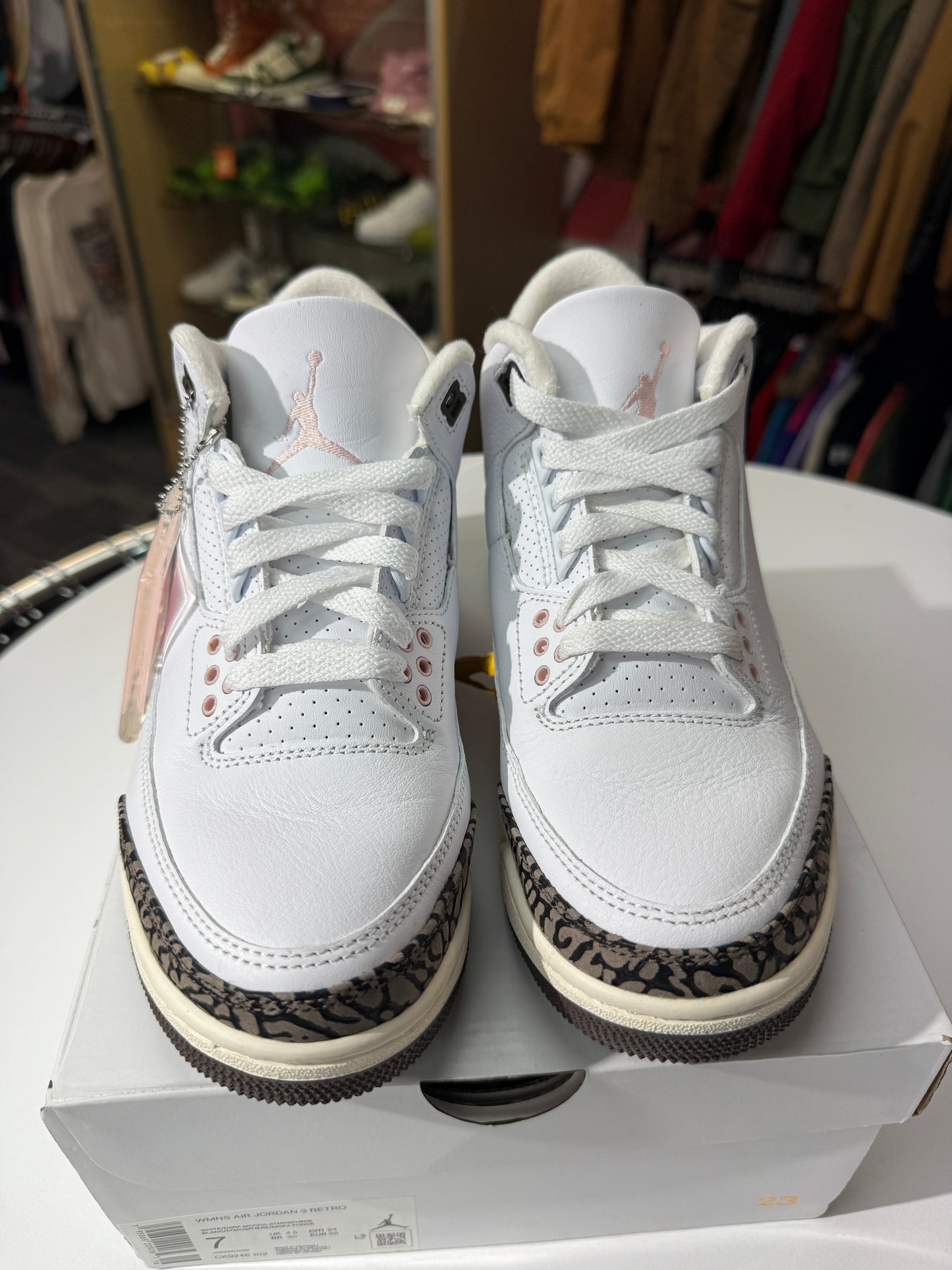 Preowned Neopolitan Dark Mocha Jordan 3