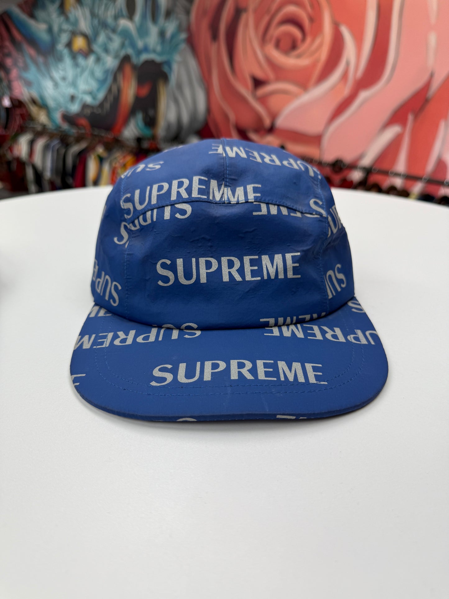 Supreme 3M Reflective Camp Cap