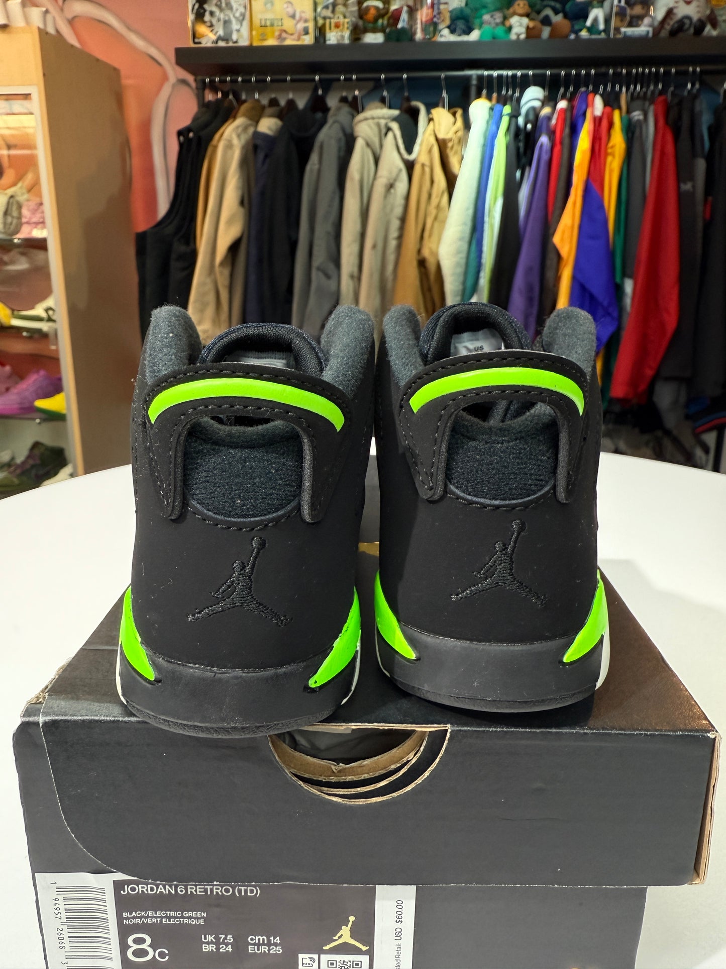 New Electric Green Jordan 6