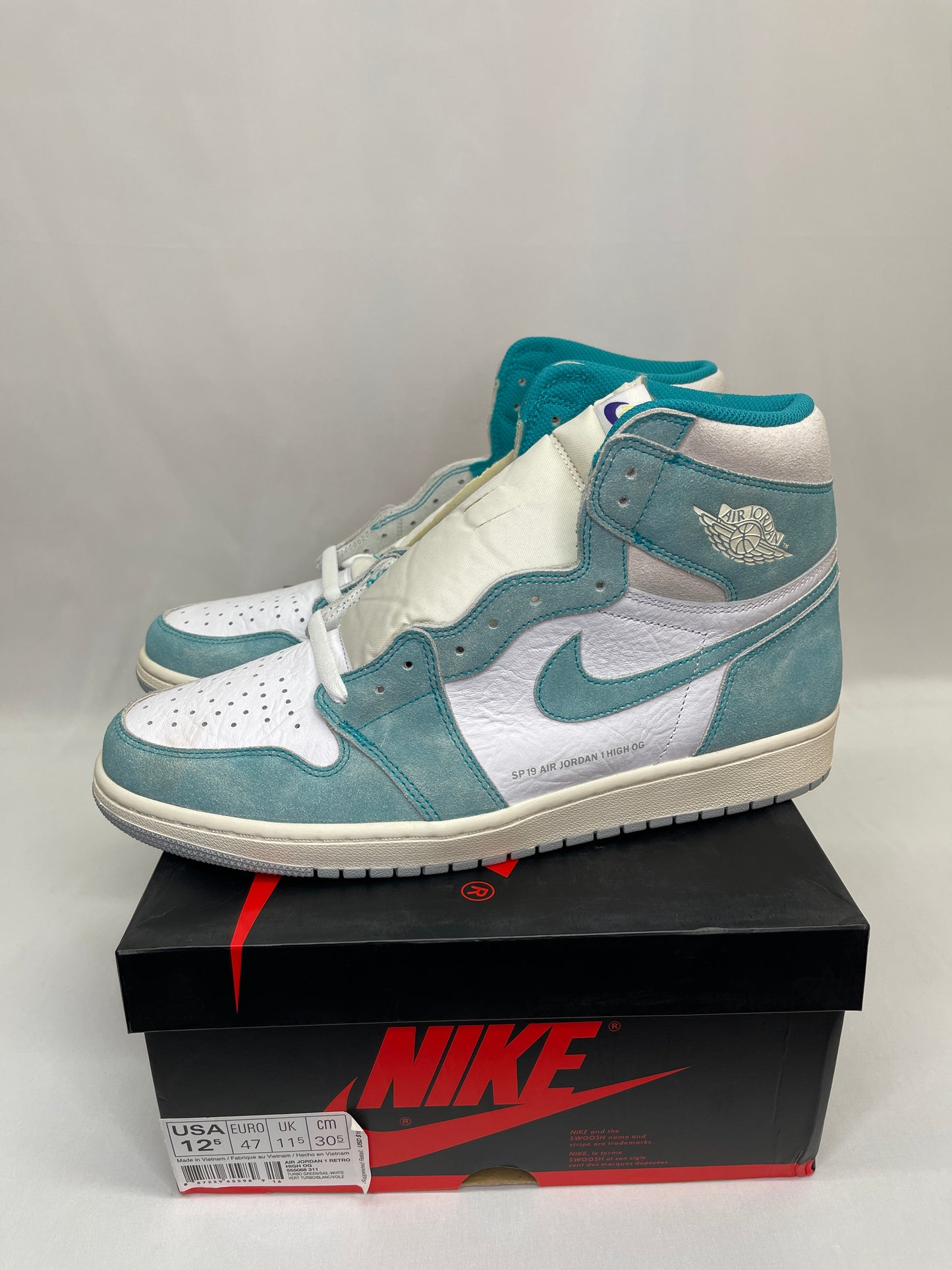 New Jordan 1 Turbo Green