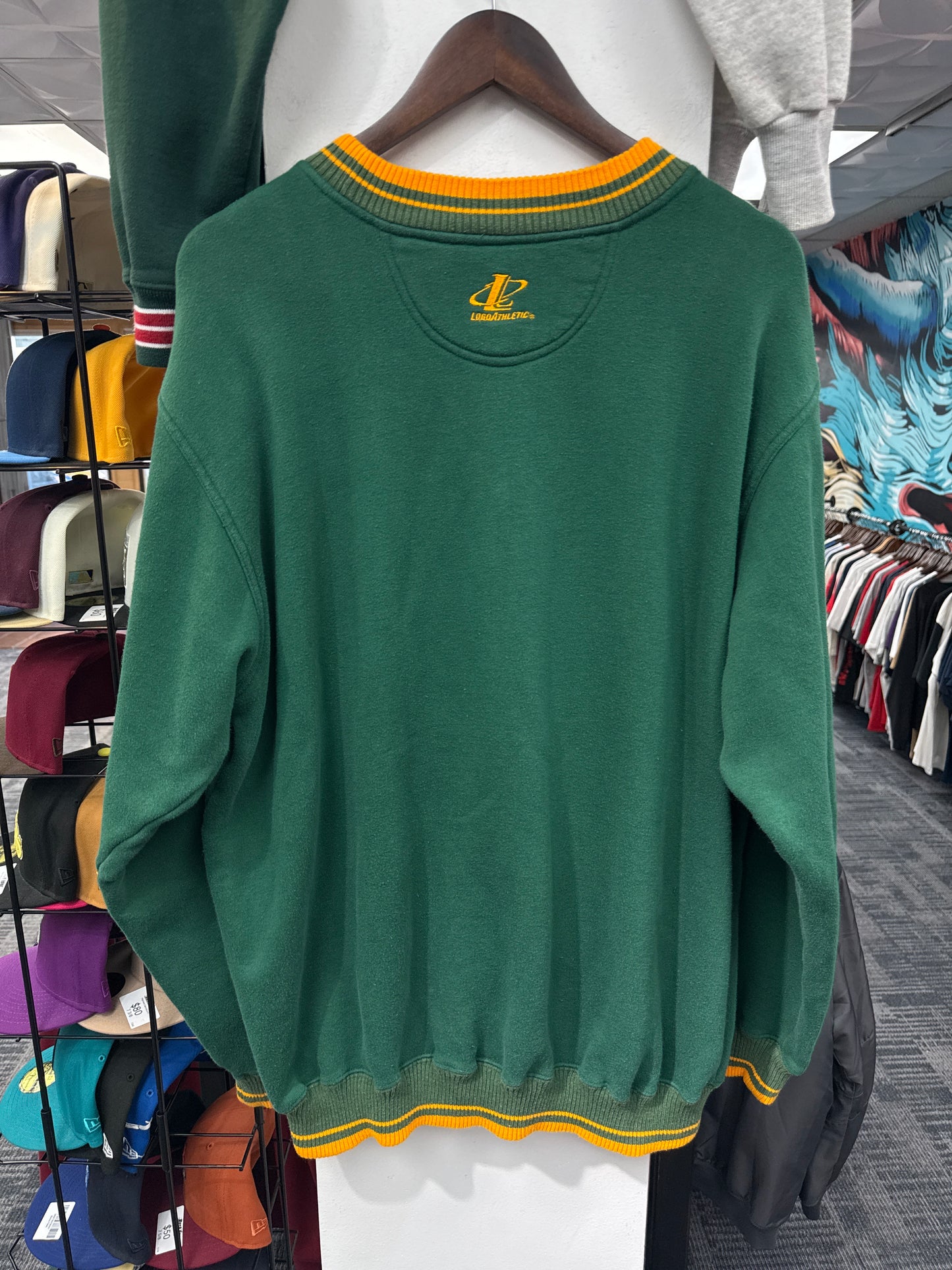 Vintage 1996 Logo Athletic Sonics Crewneck