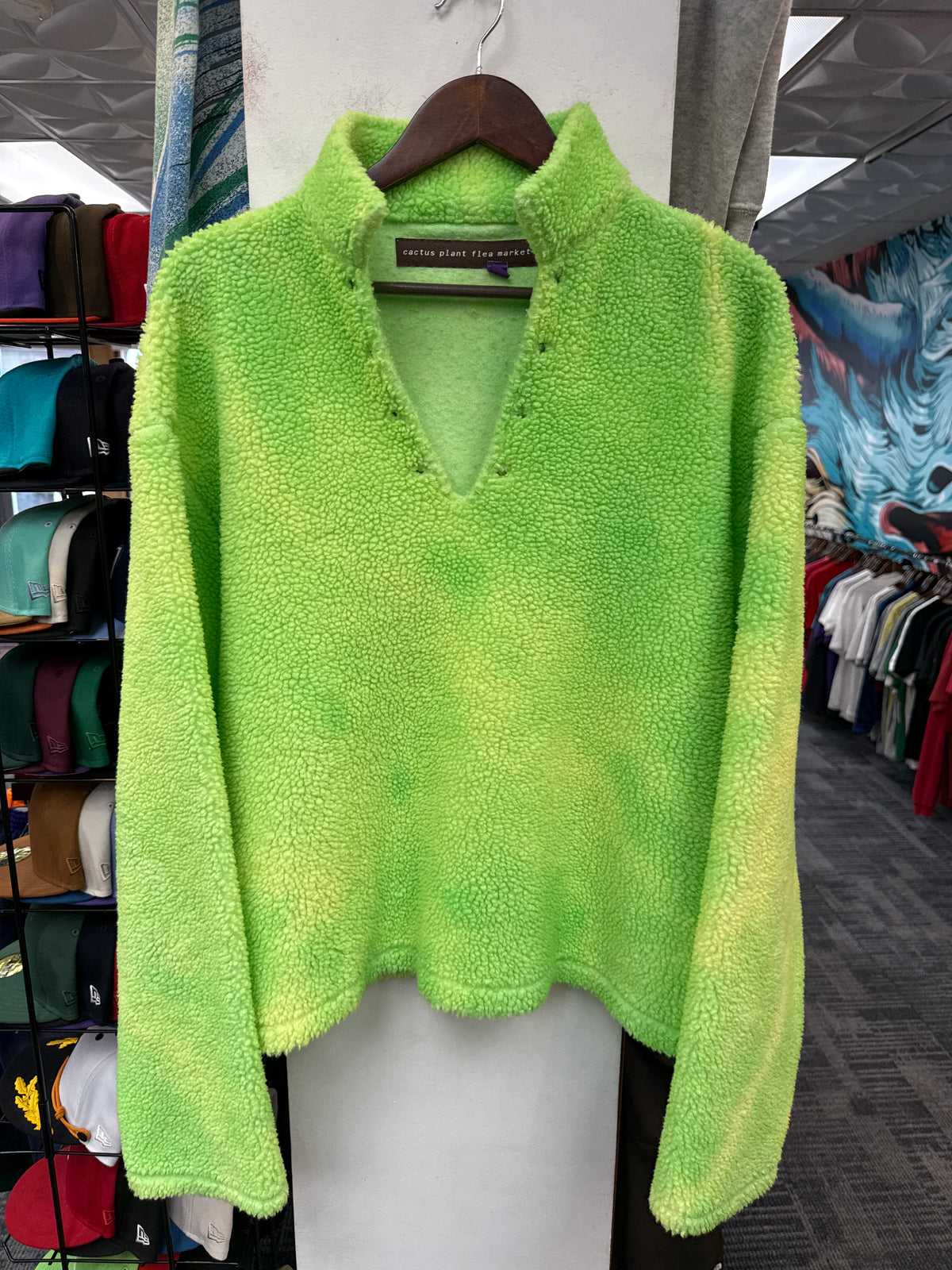 CPFM Lime Cowboy Fleece