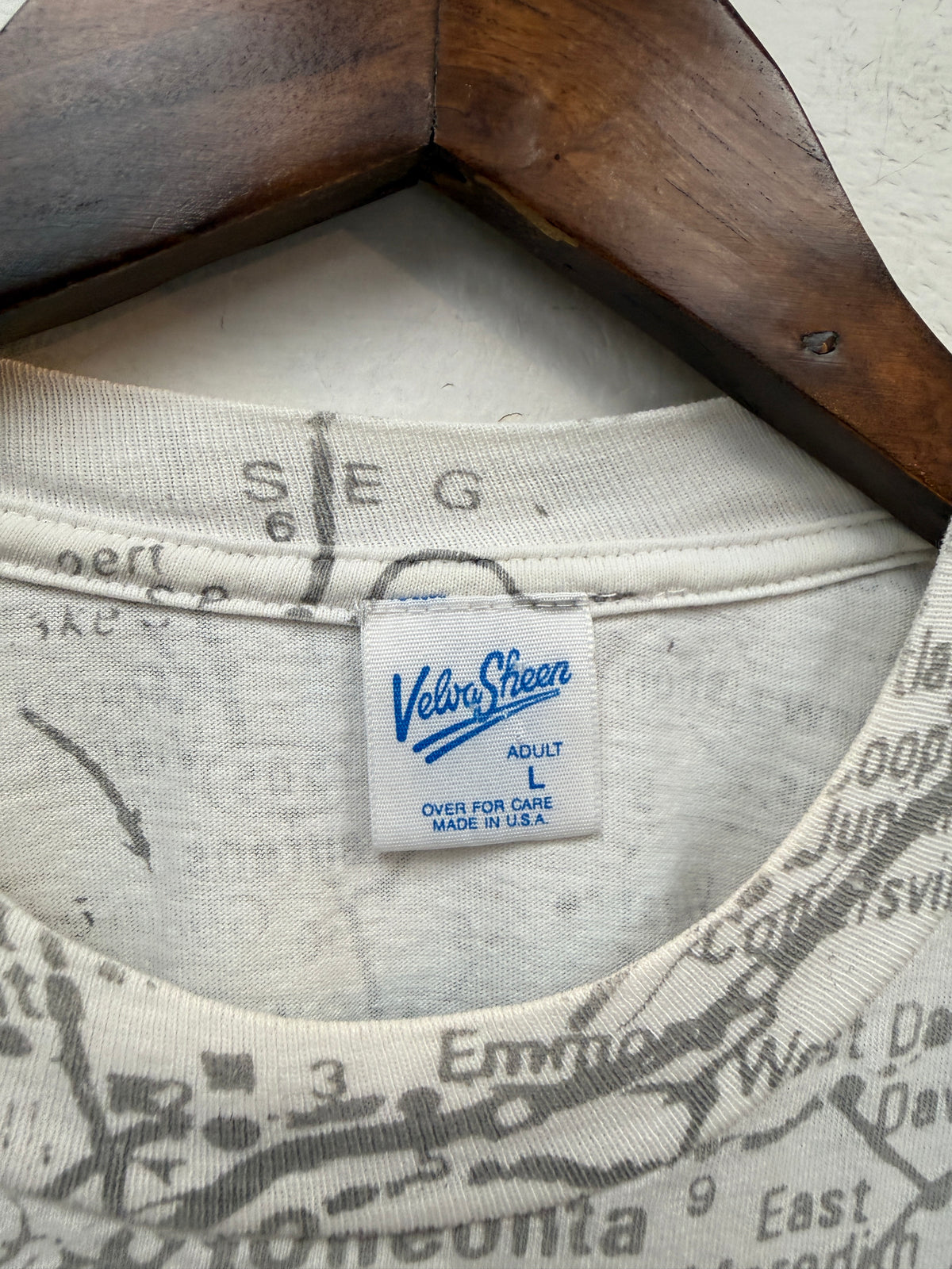 Vintage Mickey Green Car Tee
