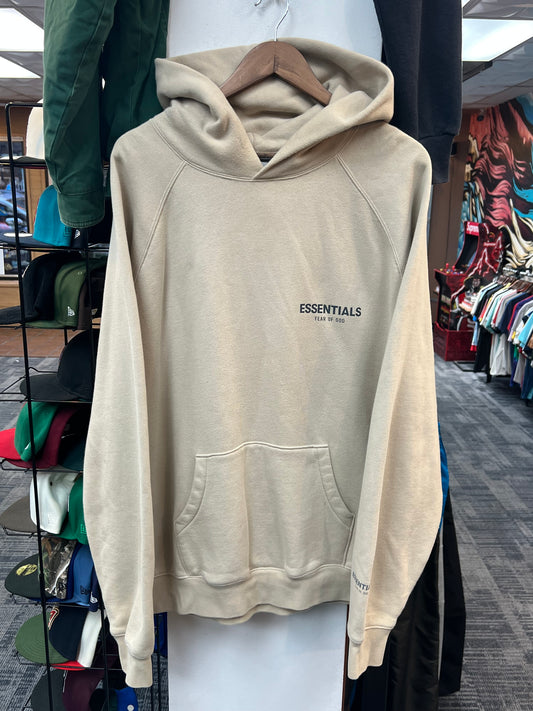 Essentials Tan Hoodie