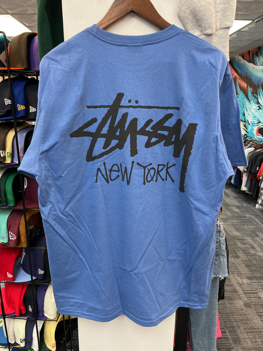Stussy New York Chapter Tee Blue