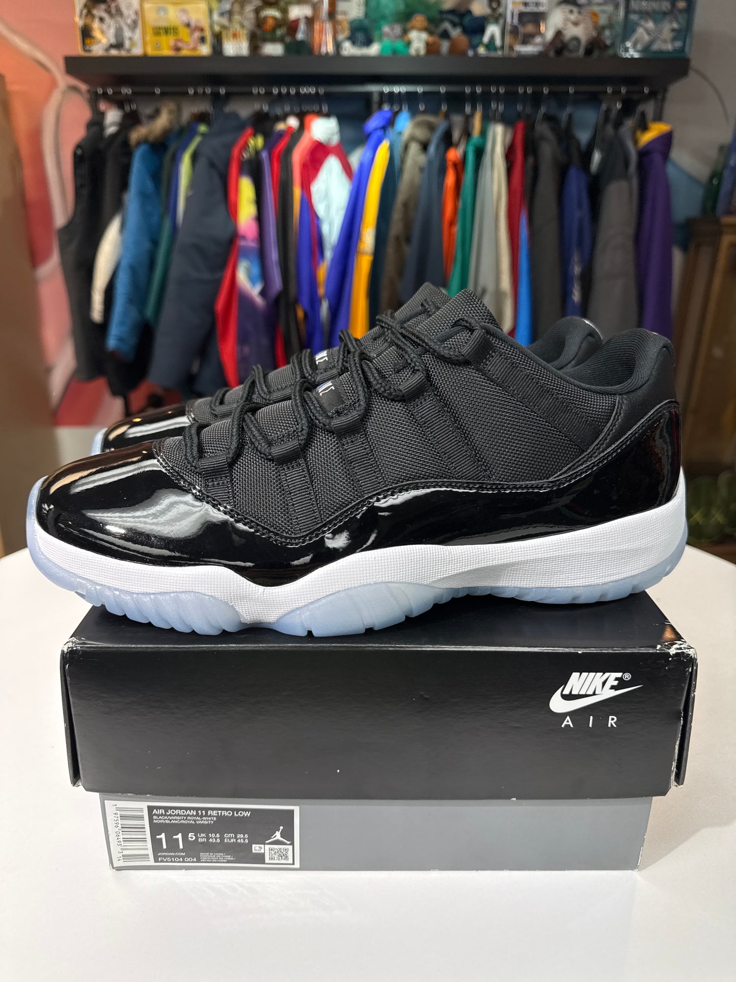 New Jordan 11 Low Space Jam