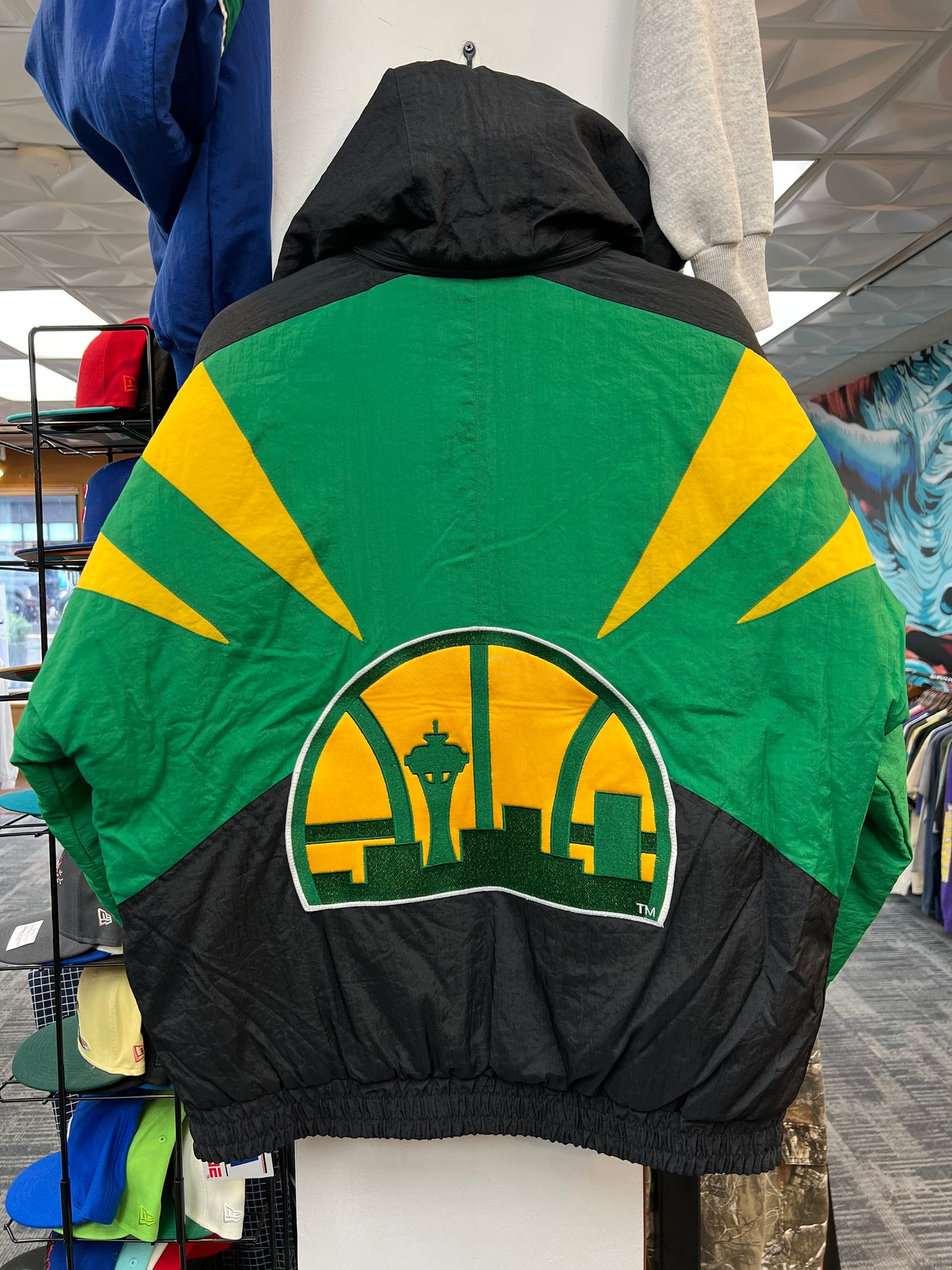Vintage NWT Apex One SuperSonics Jacket