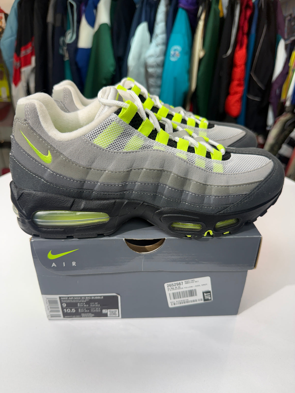 Preowned Air Max 95 OG Neon Big Bubble (2025)