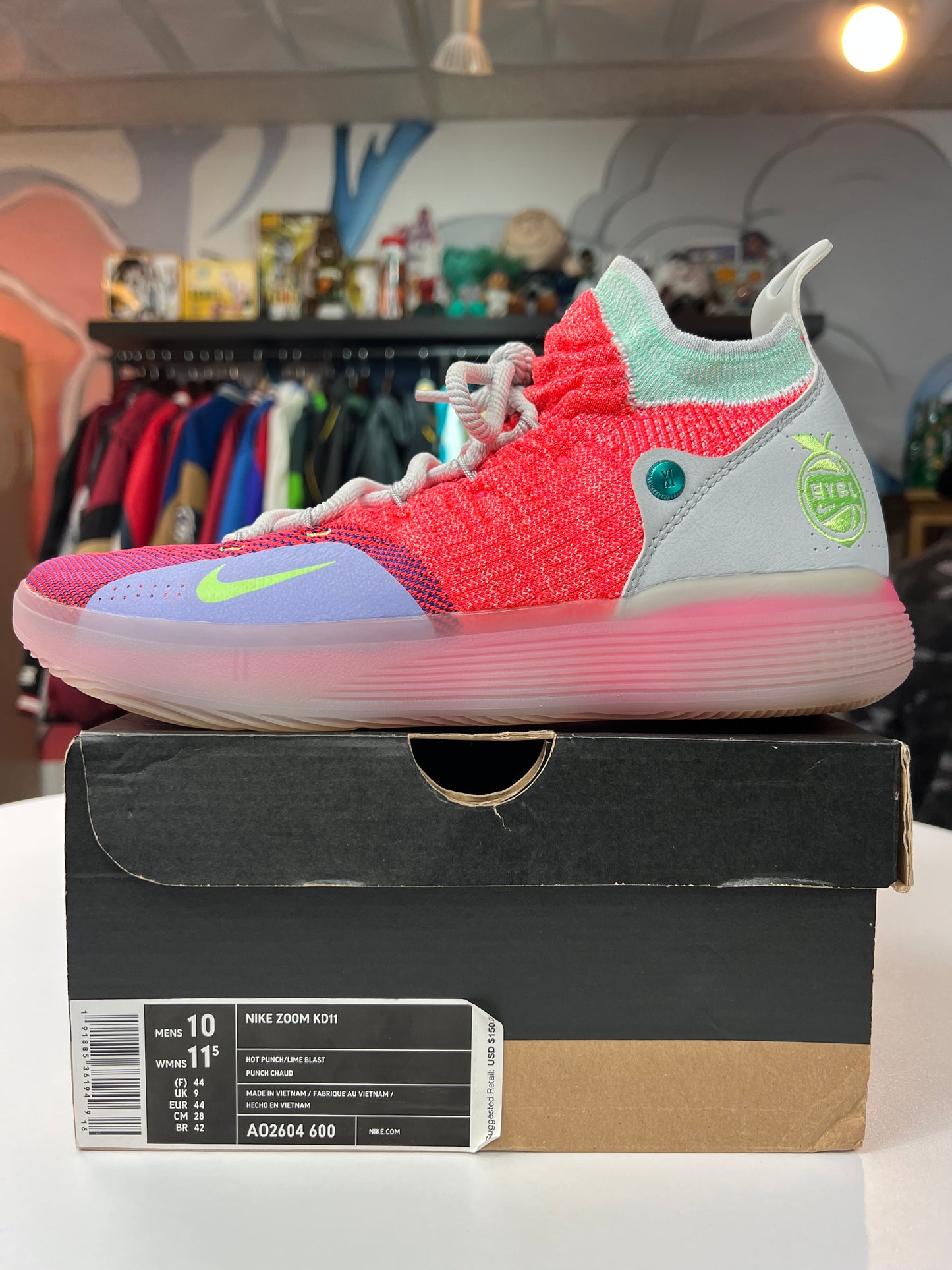 Preowned Nike Zoom KD 11 EYBL