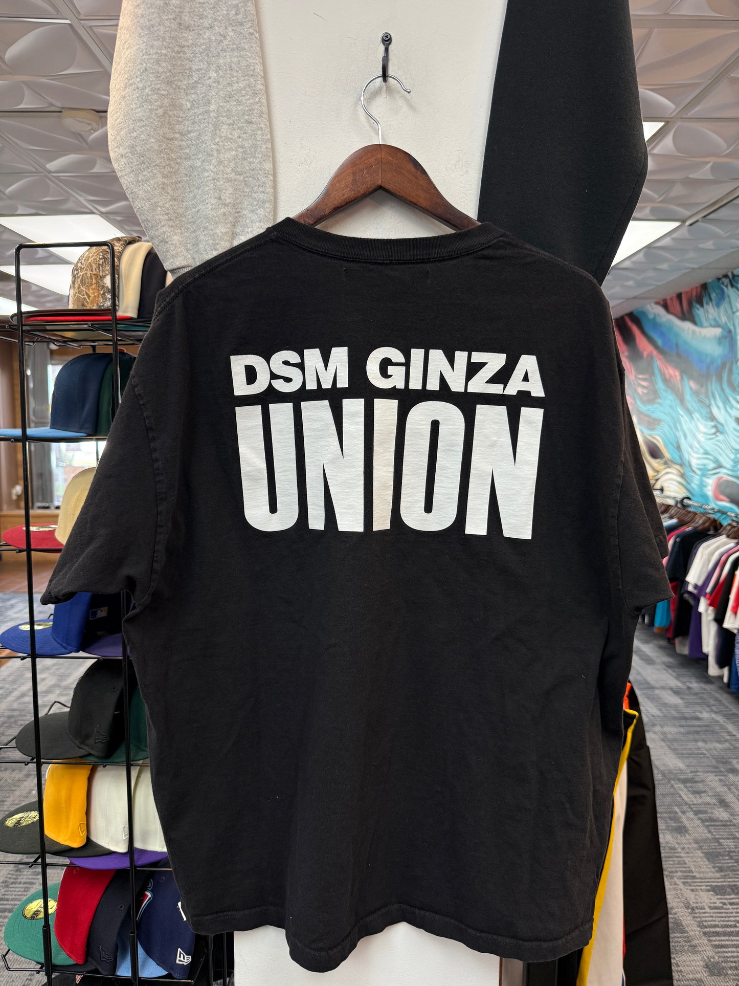 Dover Street Market Ginza Union Black Tee