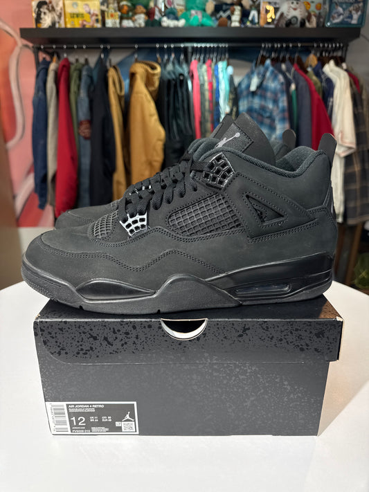 Preowned Jordan 4 Black Cat (2025)