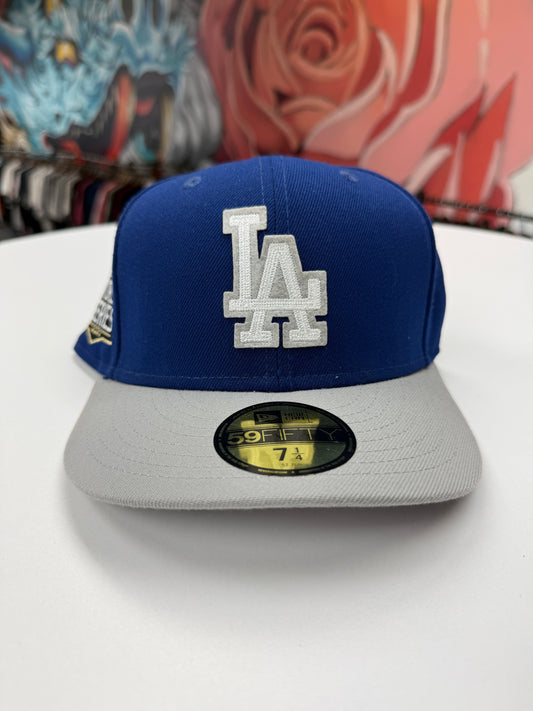 Dodgers World Series Letterman Fitted 7 1/4