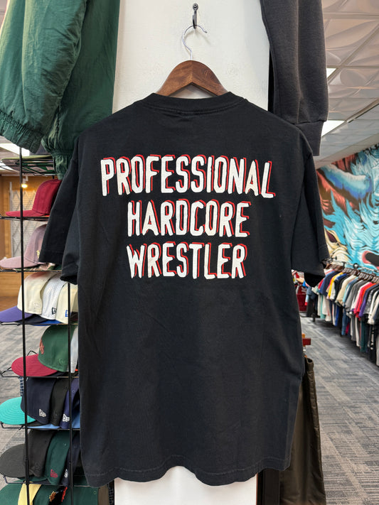 Vintage WWF The Rock Pro Hardcore Wrestler Tee