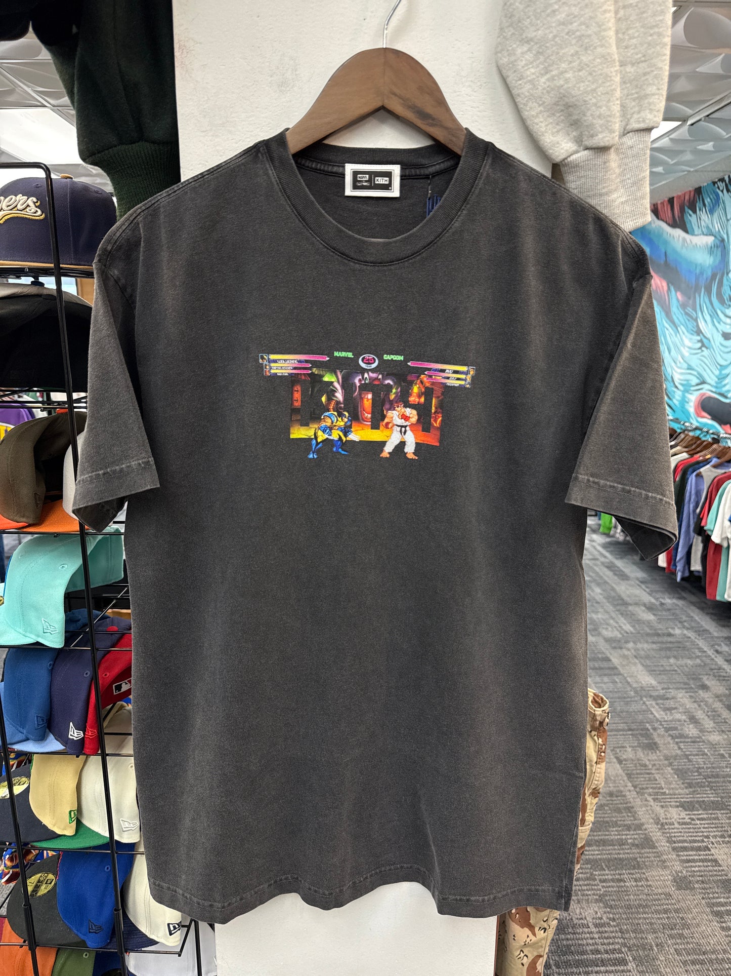 New Kith x Marvel vs. Capcom Circus Vintage Tee