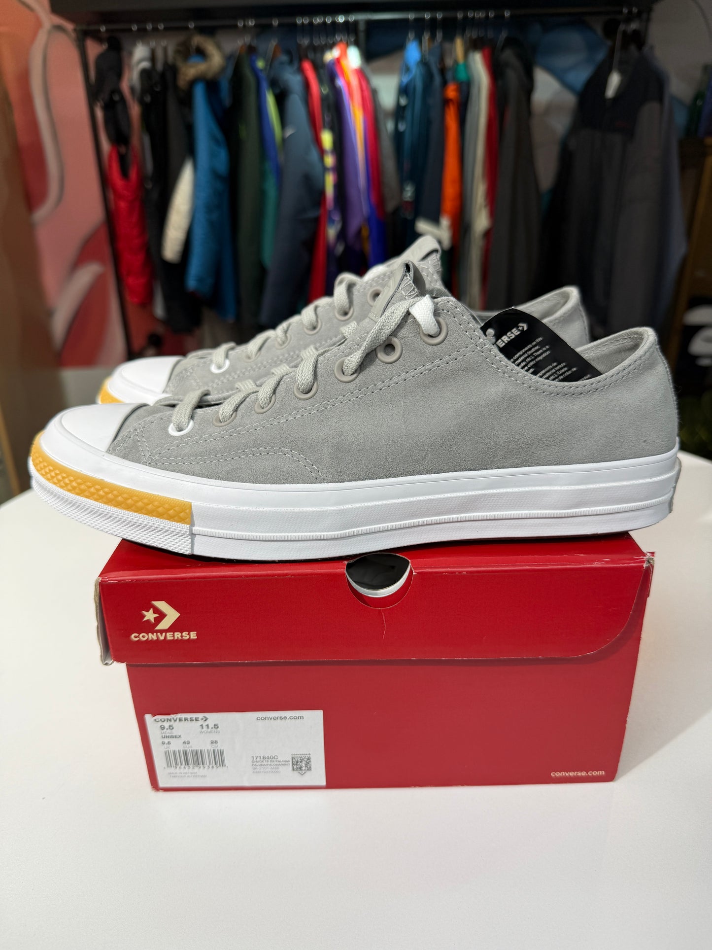 New CLOT Paloma Grey Chuck Taylor 70 Ox
