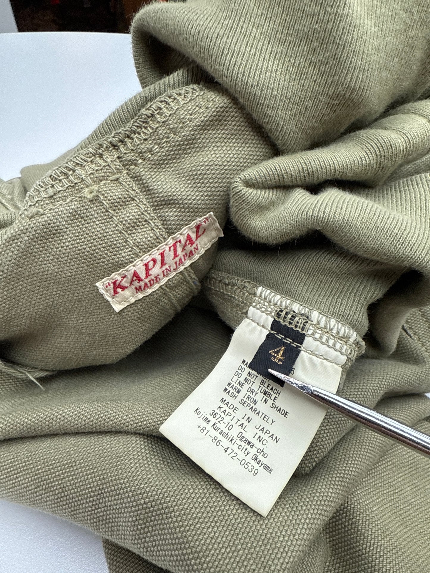 Kapital Canvas Nouvelle Pants