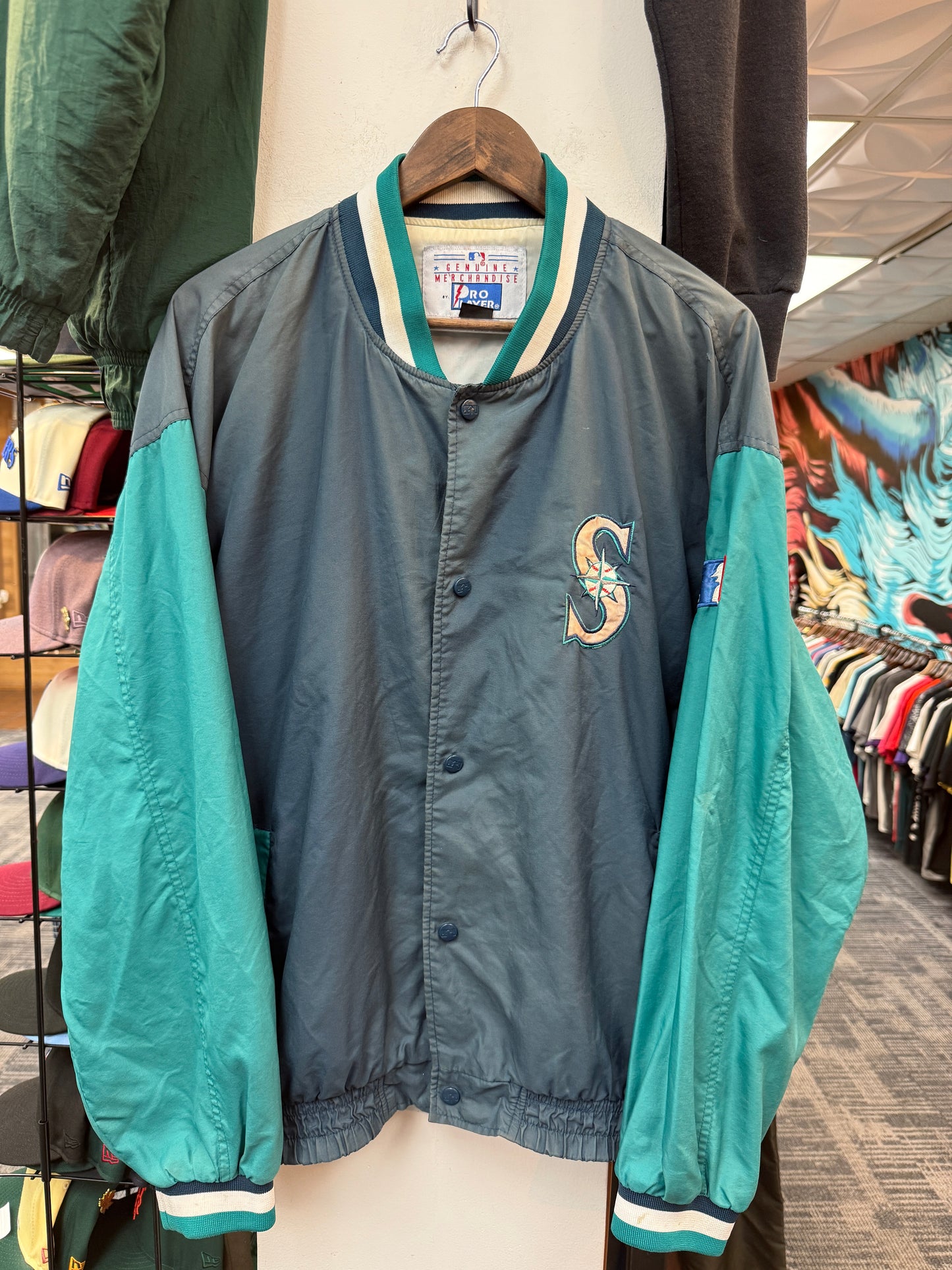 Vintage Mariners Varsity Jacket