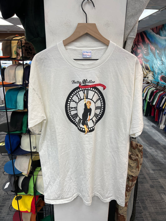 Vintage Bette Midler The Divine Miss Millennium Tour Tee
