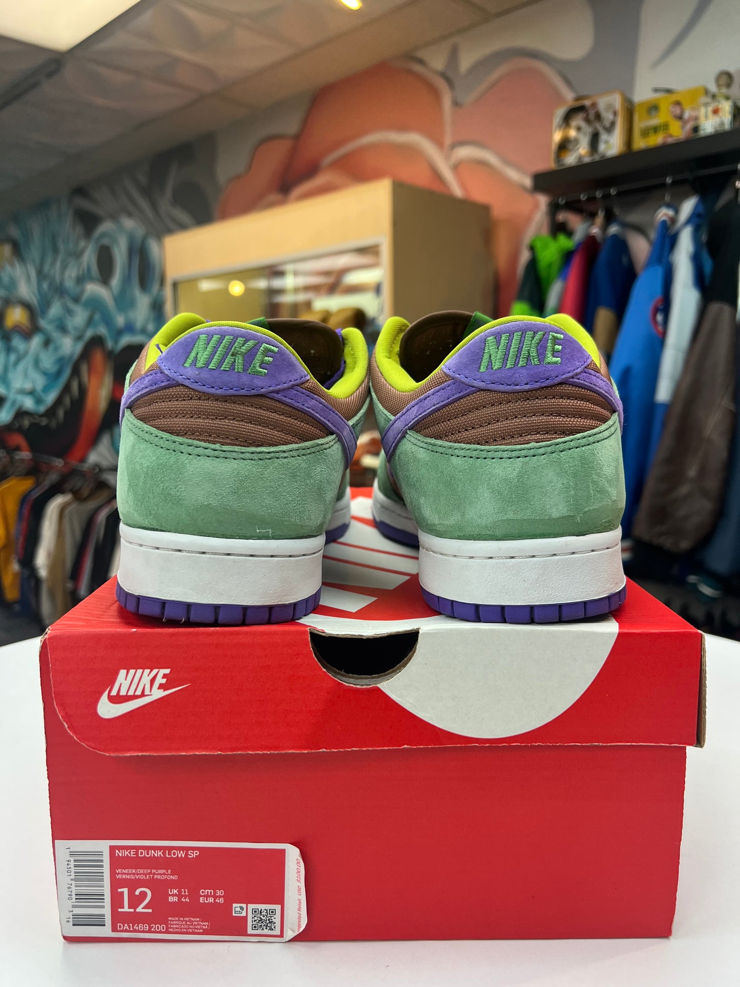 Preowned Nike Dunk Low Veneer