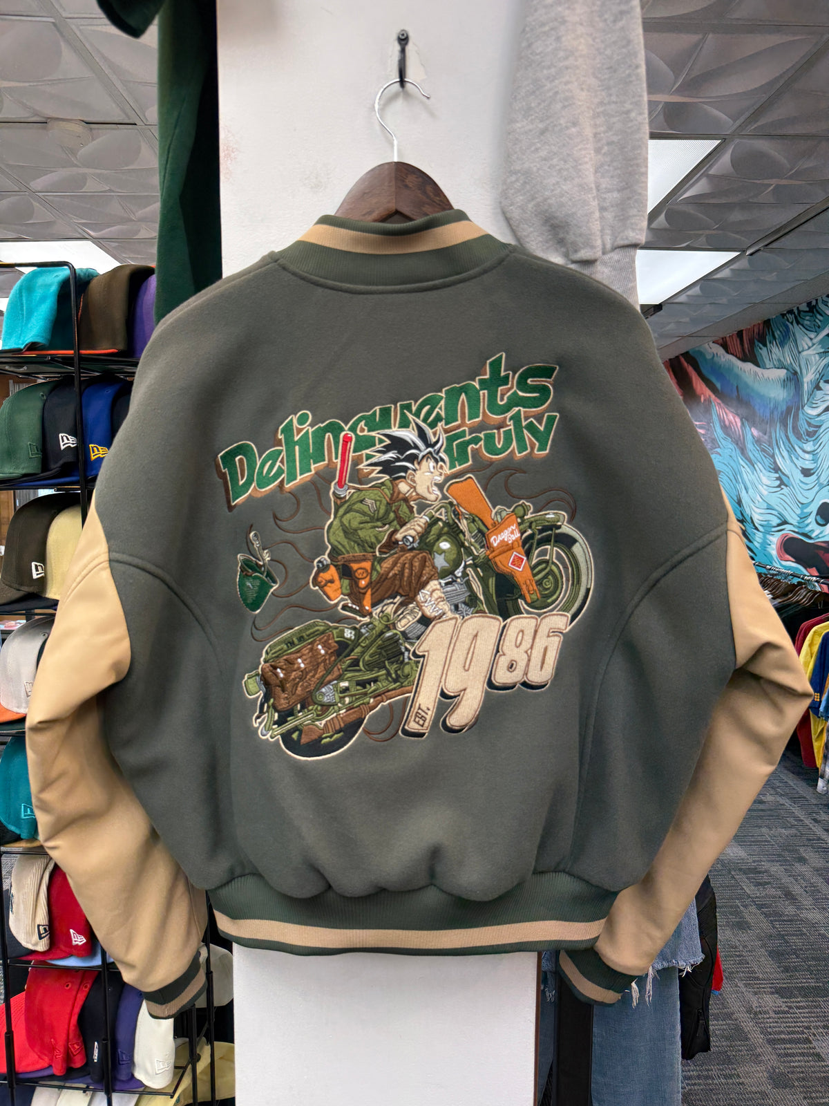 Dragon Ball Z Delinquents Varsity Jacket