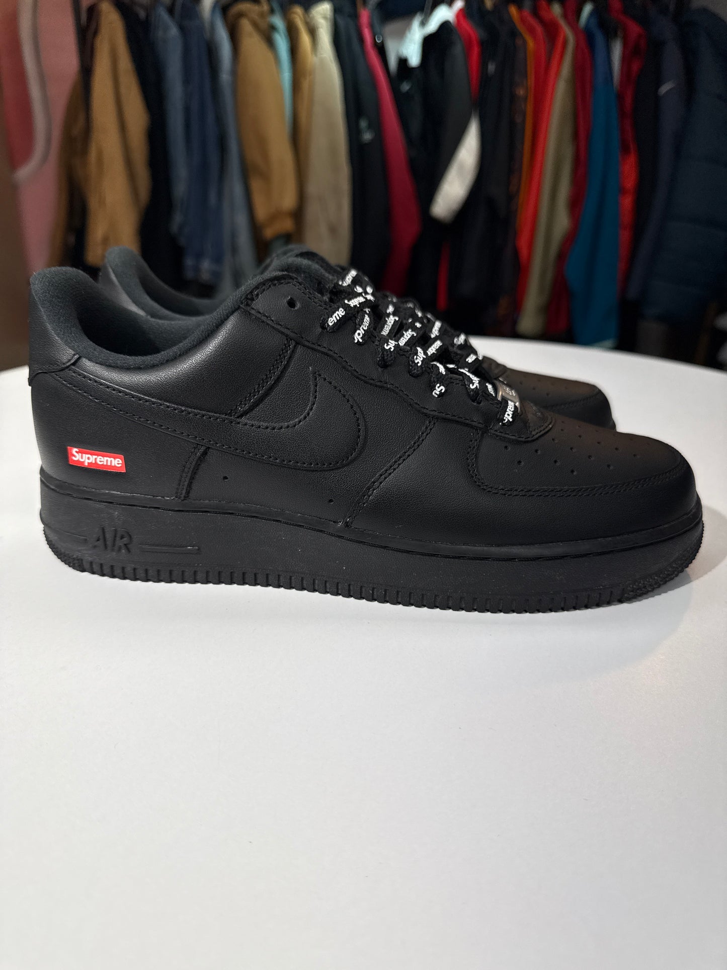 Preowned Supreme Nike AF1 Black