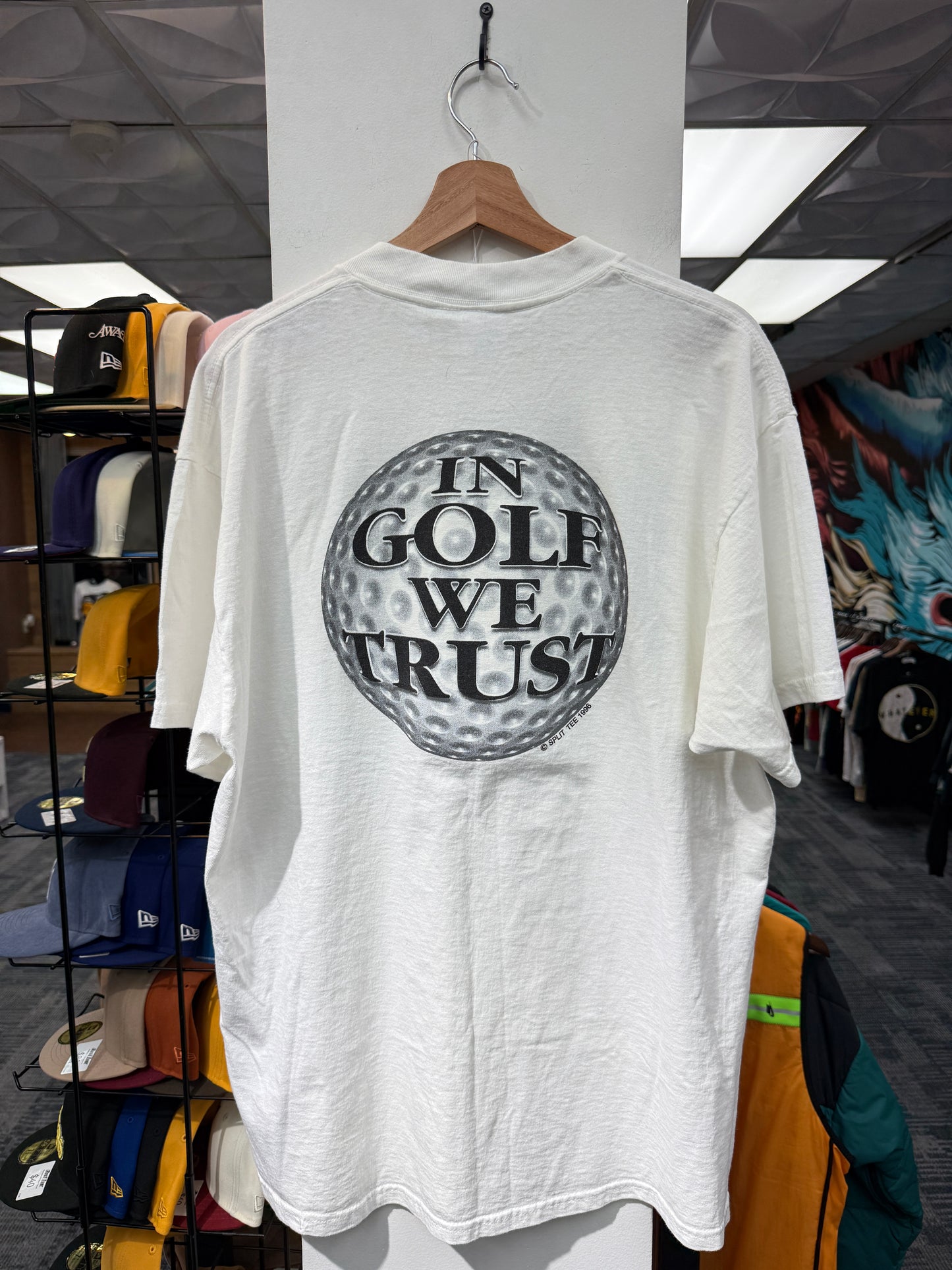 Vintage In Golf We Trust Tee